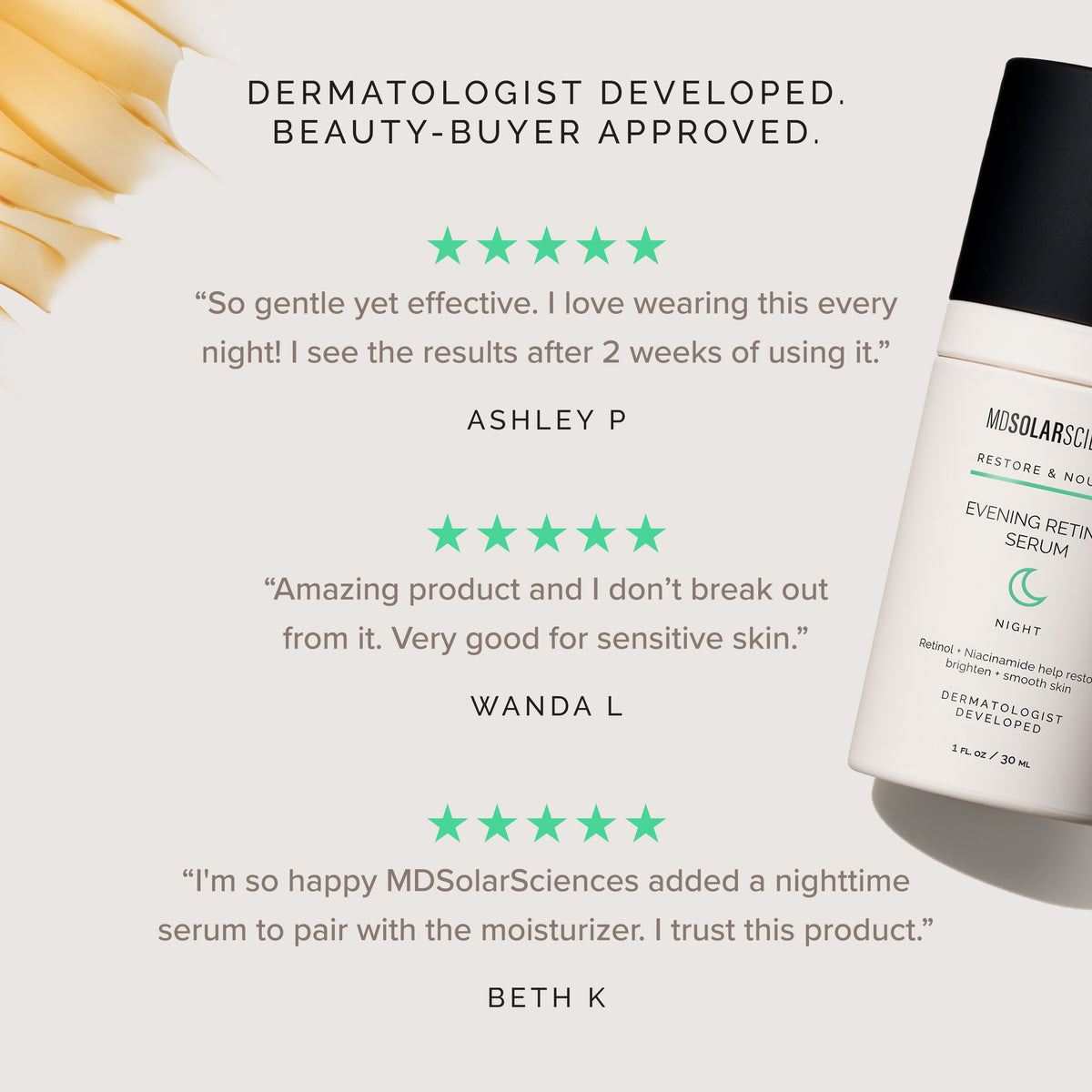 MDSolarSciences skincare product with customer reviews 