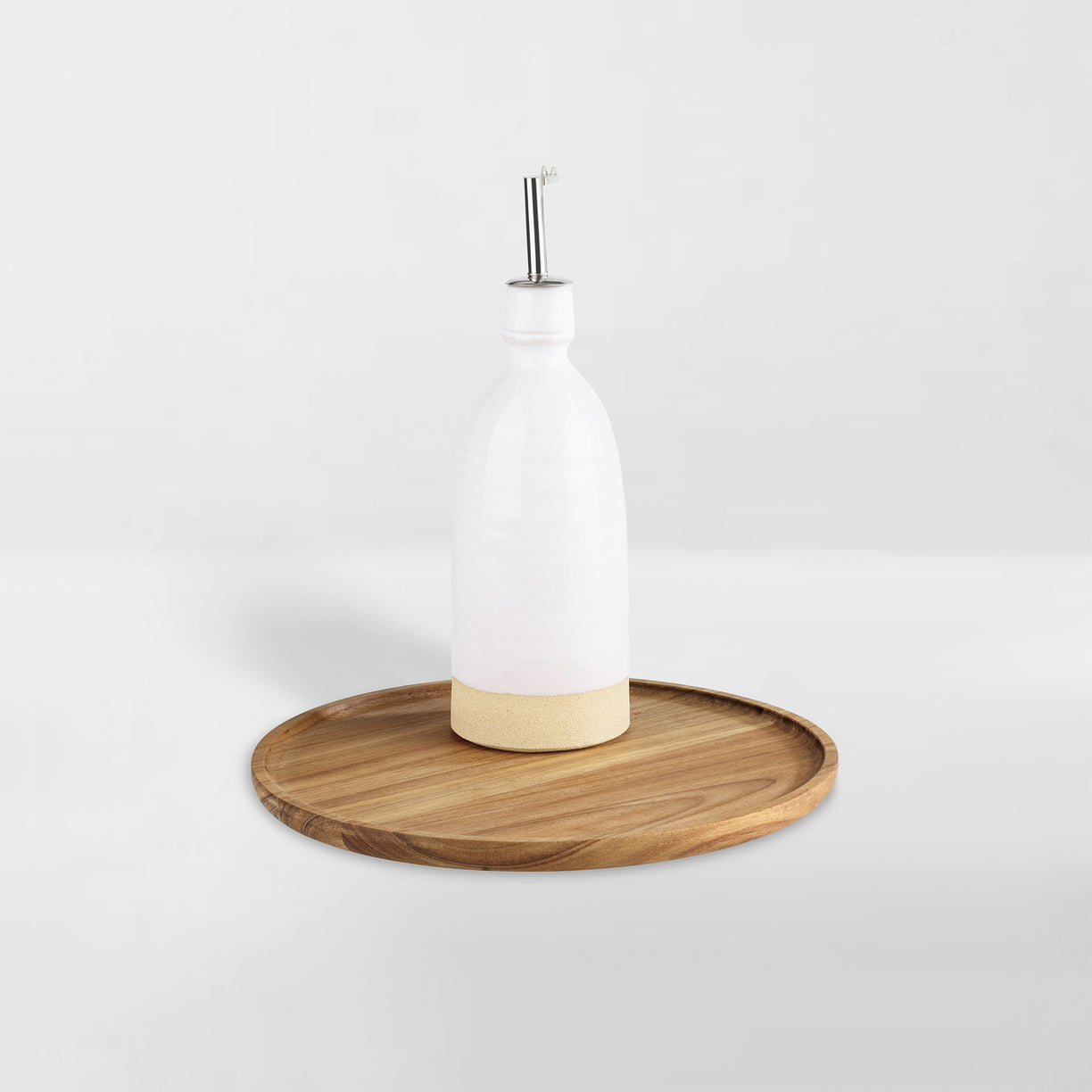 Acacia Turntables | Oil-rubbed Acacia