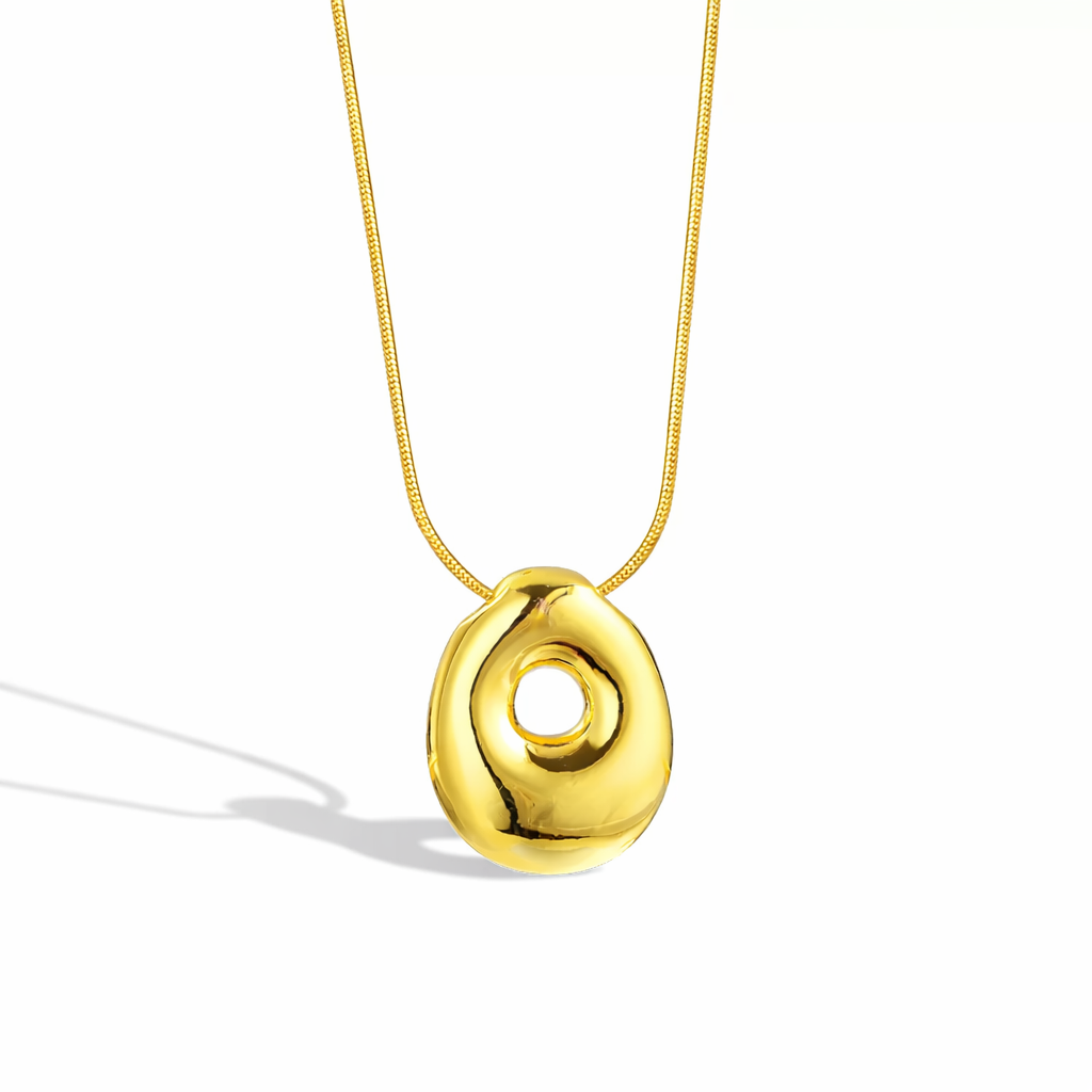 Alphabet Necklace V2 (Pendant + Chain)