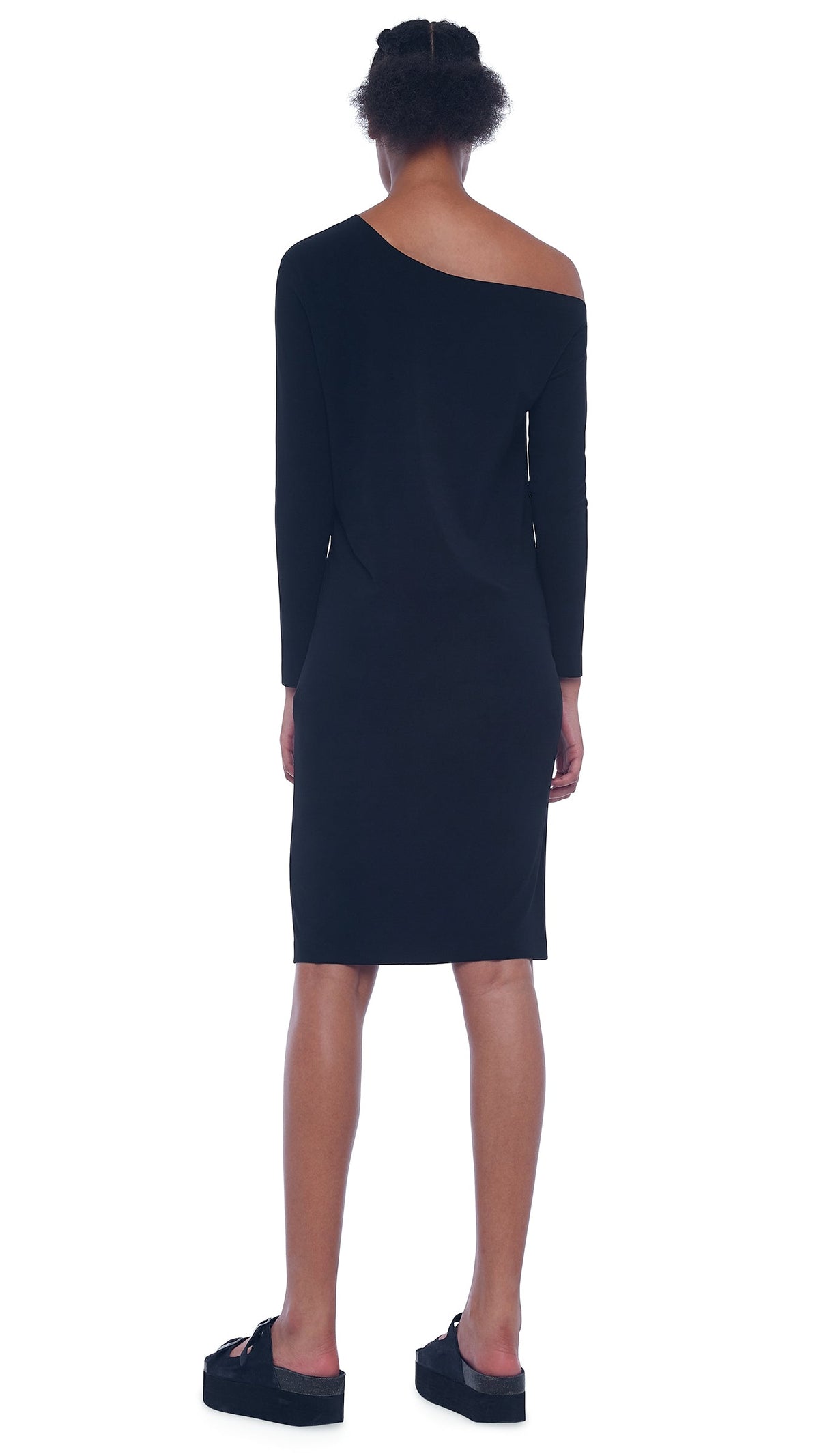 DROP SHOULDER DRESS