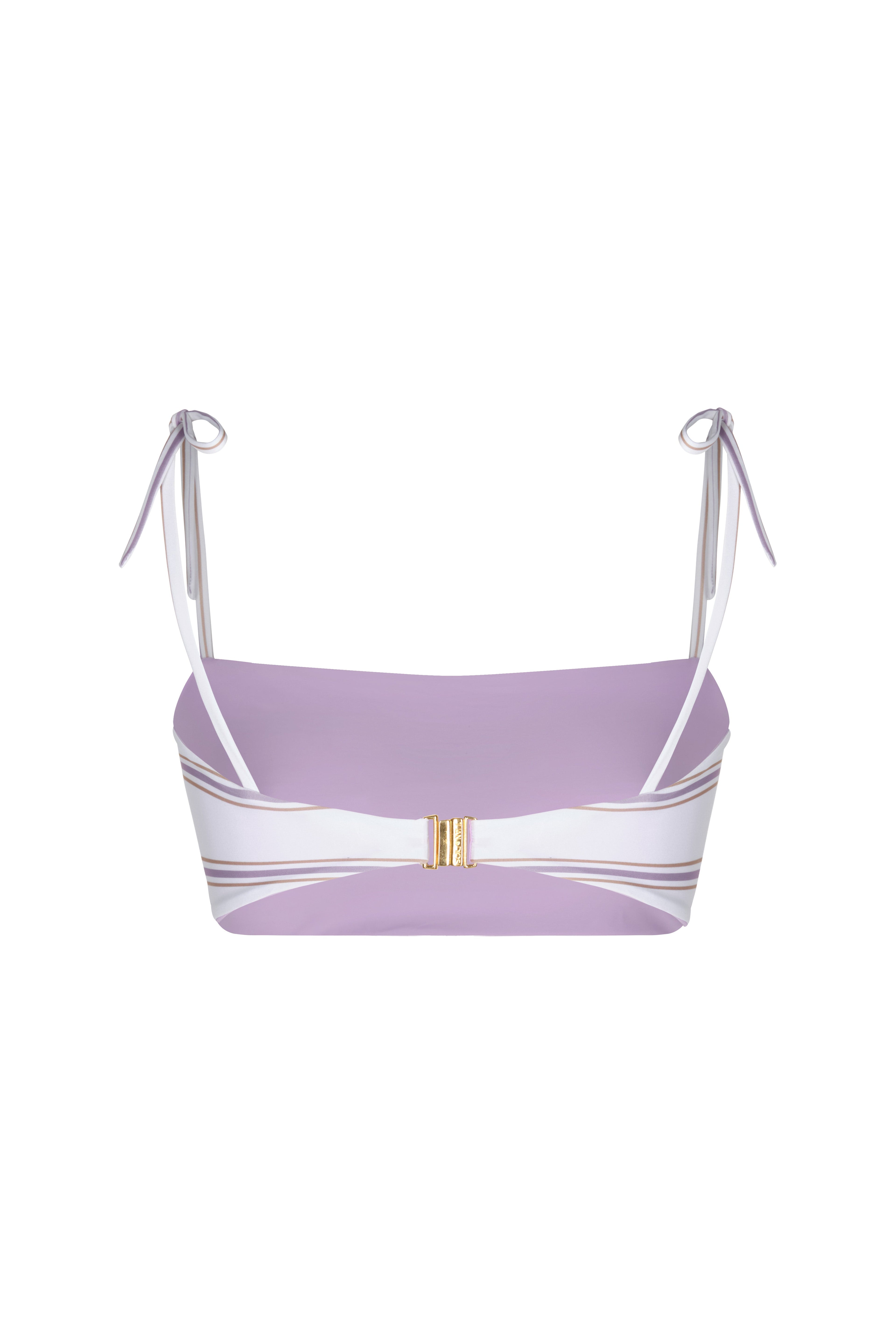 San Miguel Top / Lilac Stripes