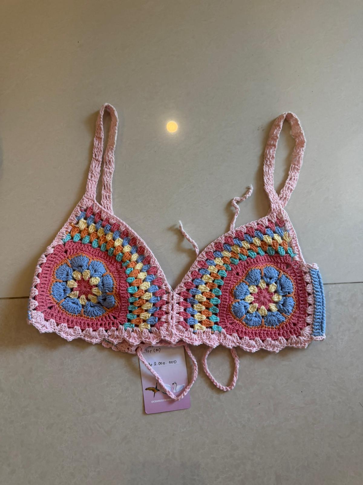 Hexa Bloom Crochet Top