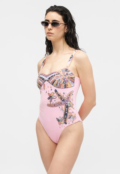 Selene Sea Shell Swimsuit | Pink