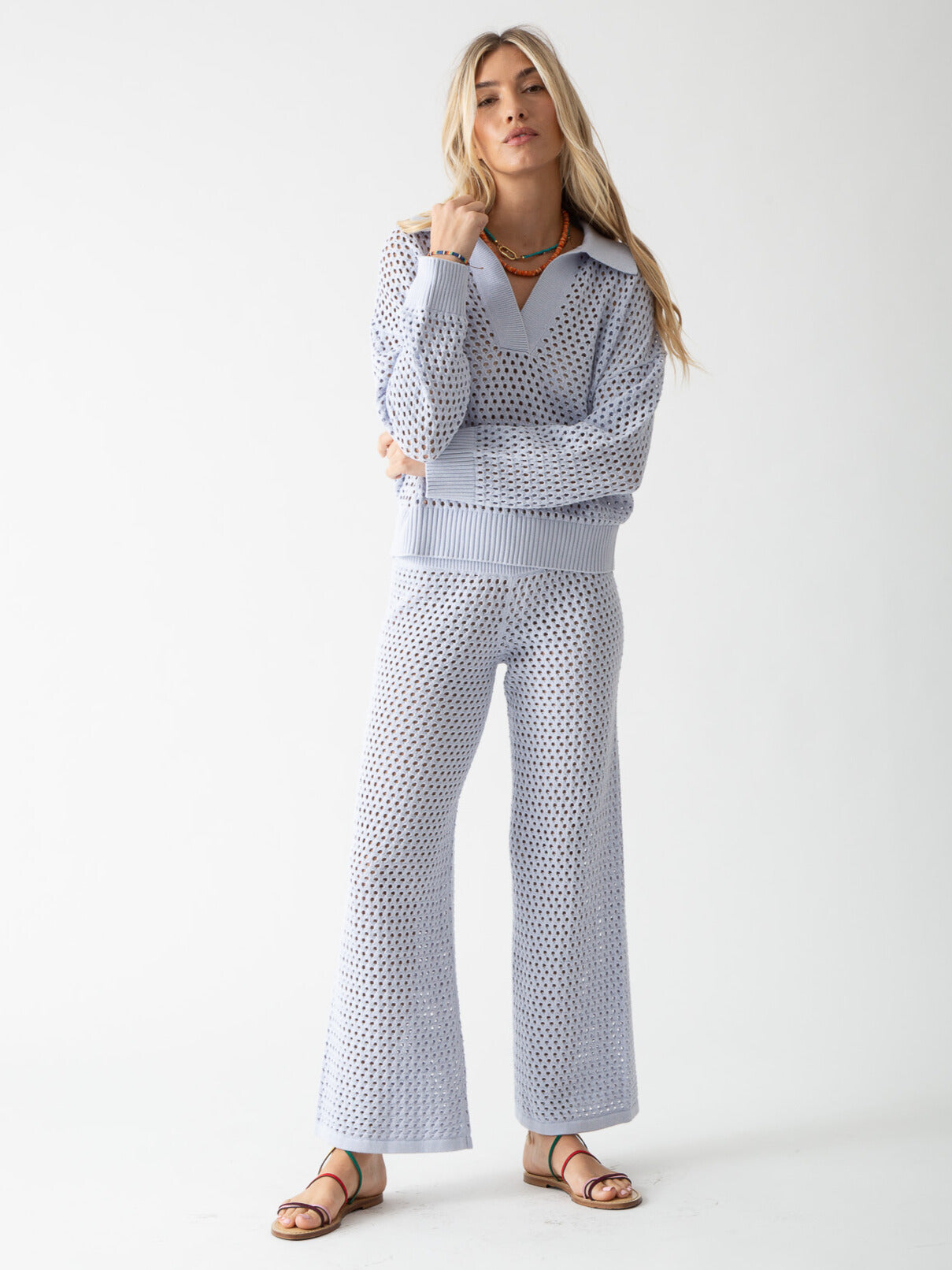 Electric & Rose | Net Pant - Lavender