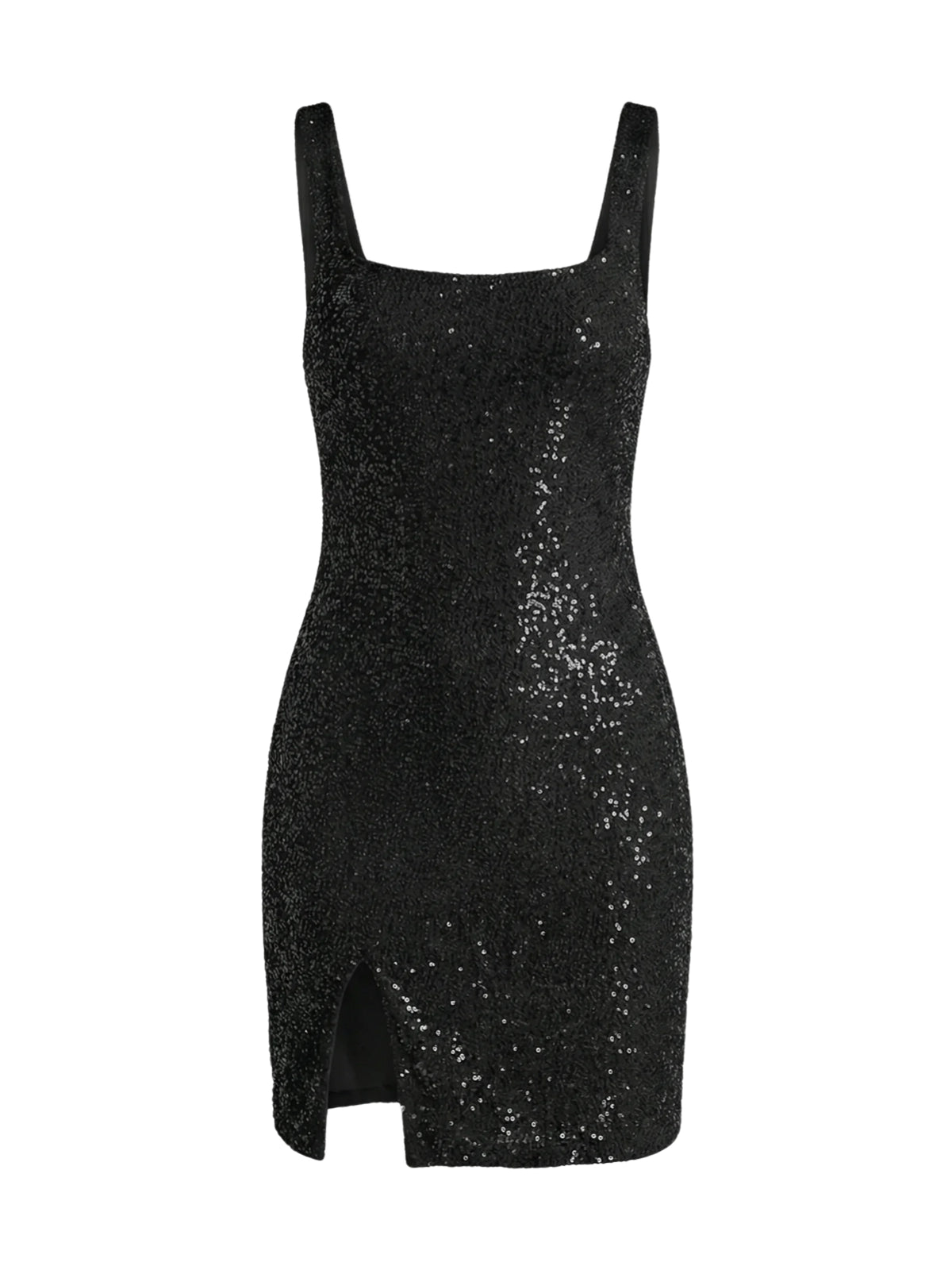 Sofia Hand Beaded Party Dress Black