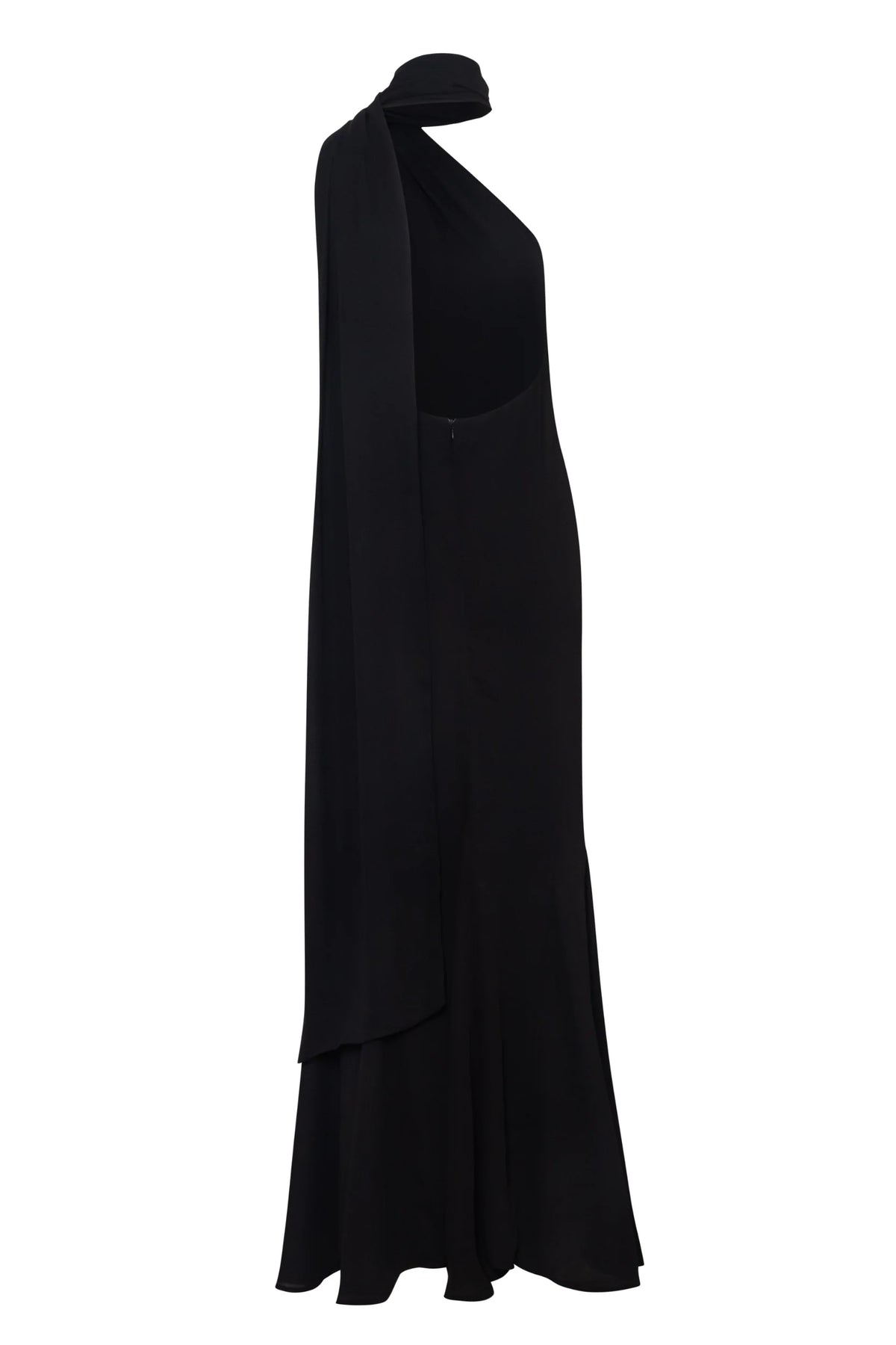 Ari Dress by Baobab, Open back with Back zipper closure and fluid fall.