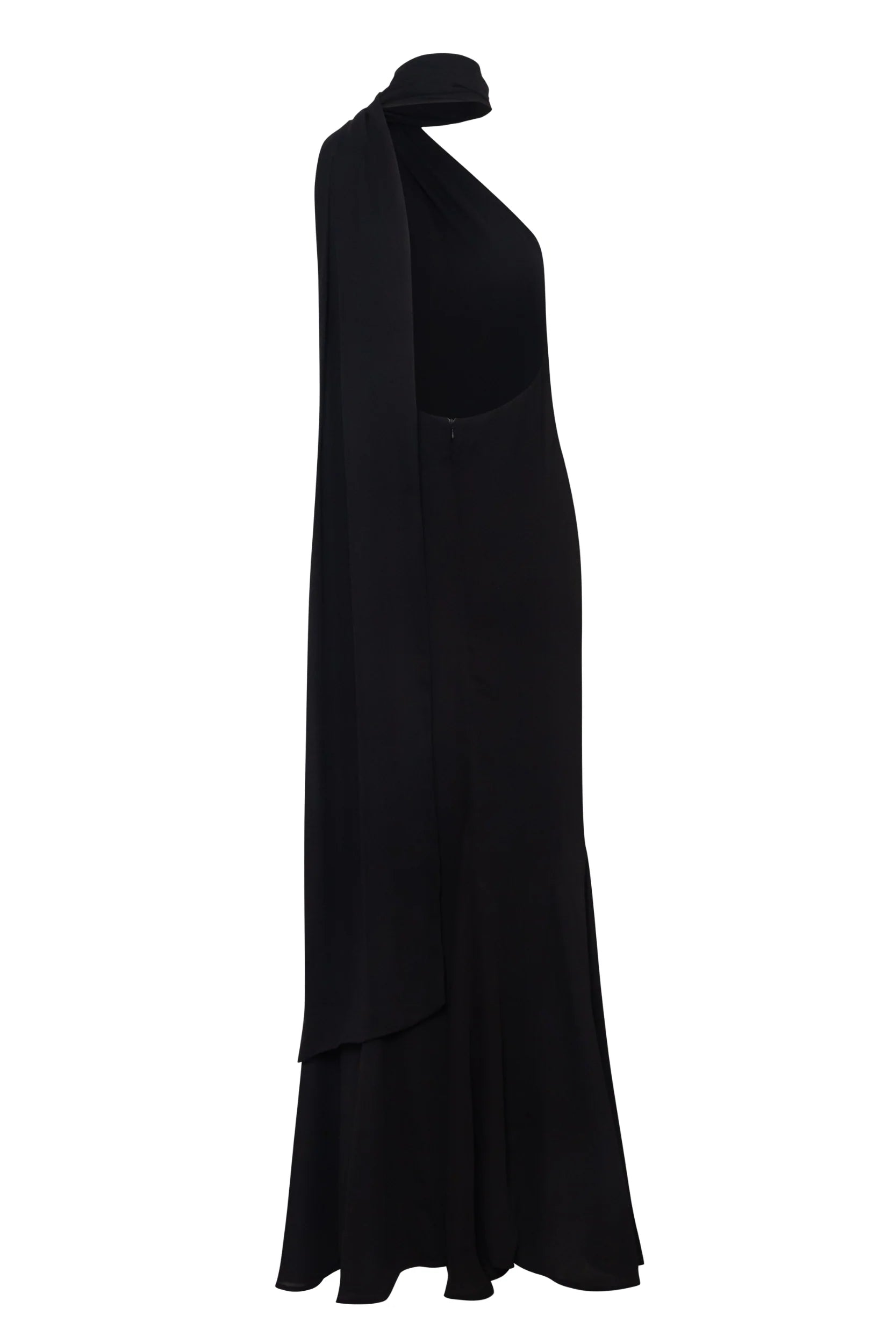 Ari Dress by Baobab, Open back with Back zipper closure and fluid fall.