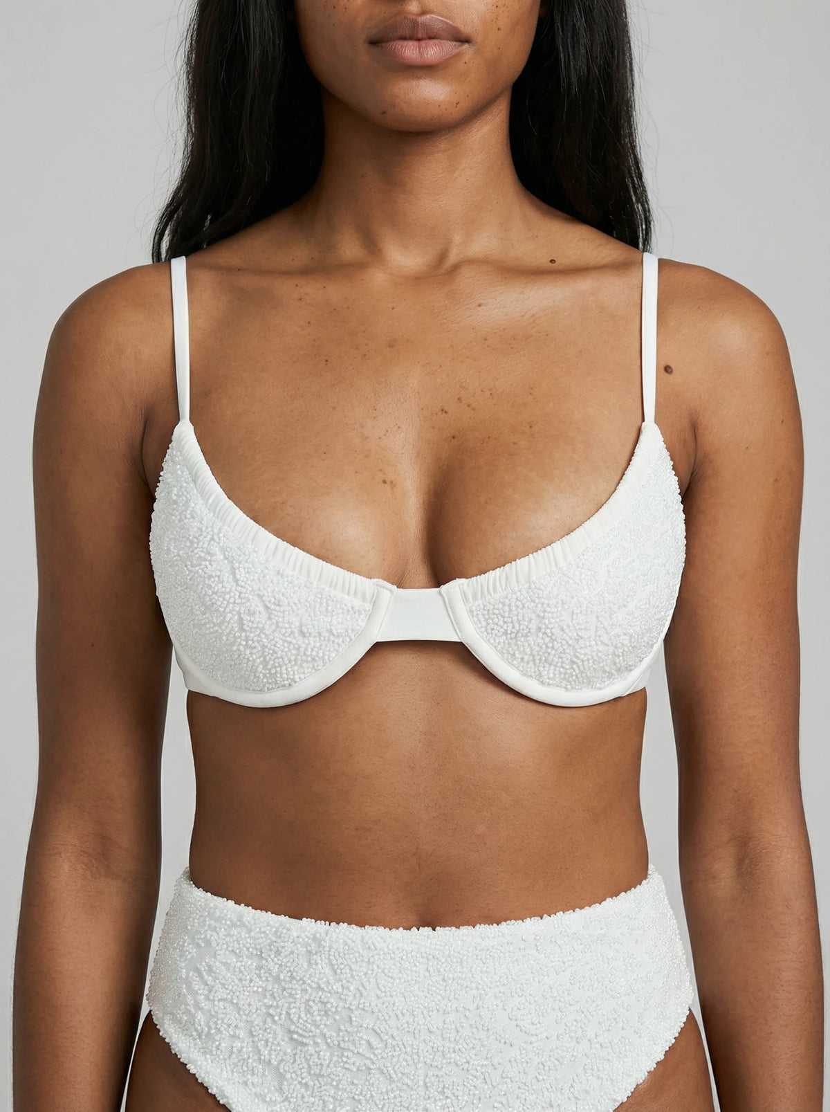 Ariel Bikini Top - White | Oceanus