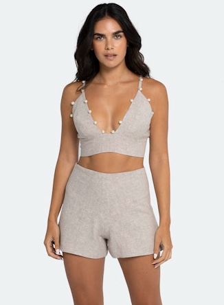 Amalia Short Flax