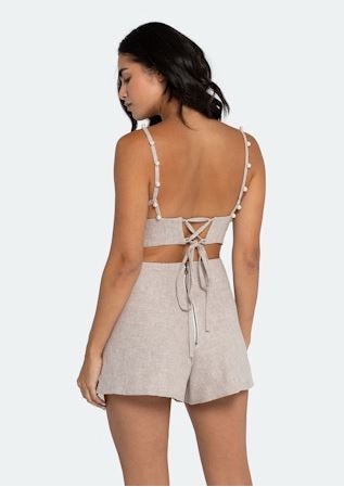Amalia Short Flax
