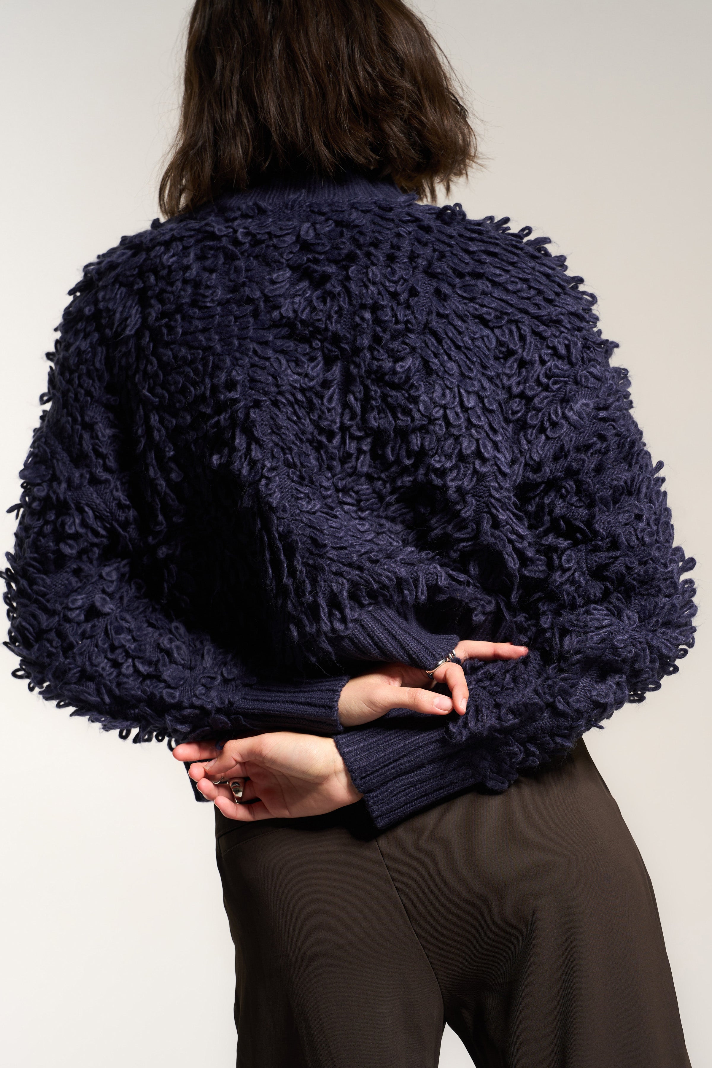 Amara Turtleneck - Navy