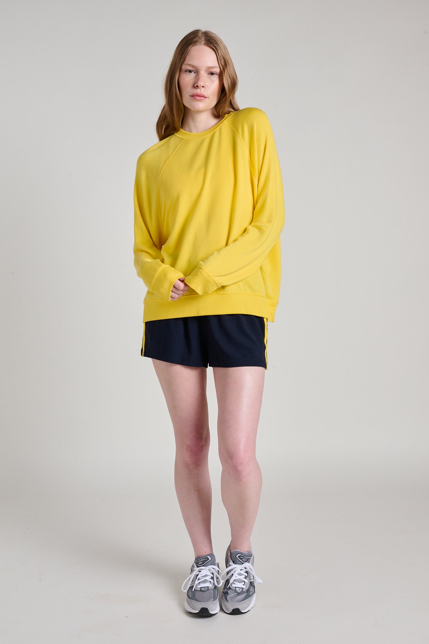 Andie Oversized Fleece Sweatshirt | Splits59