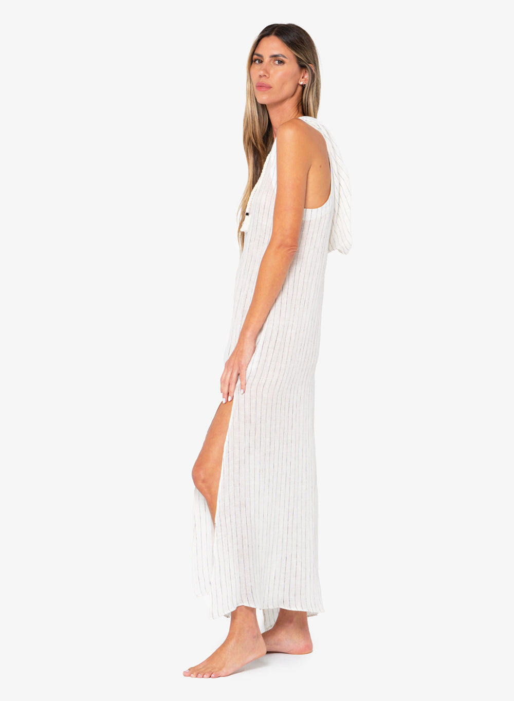 Auden Dress (Black Stripe)