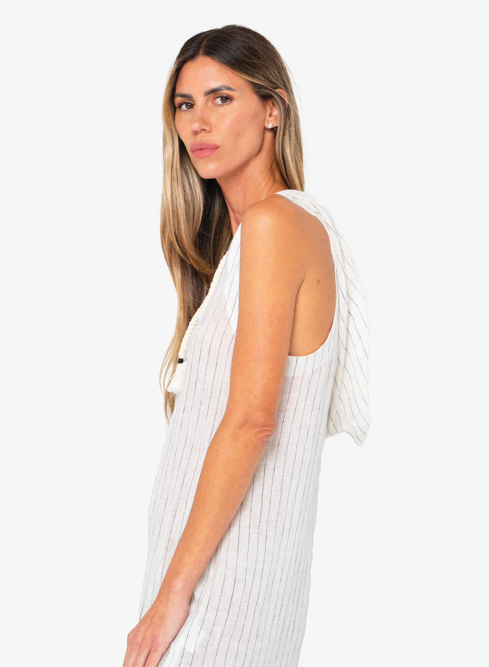 Auden Dress (Black Stripe)