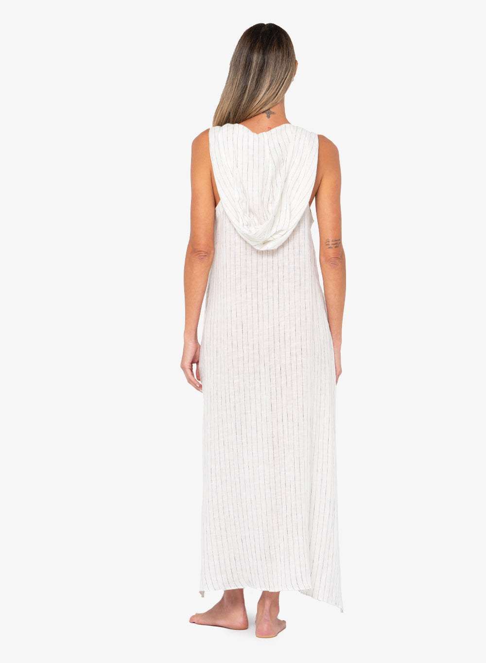 Auden Dress (Black Stripe)