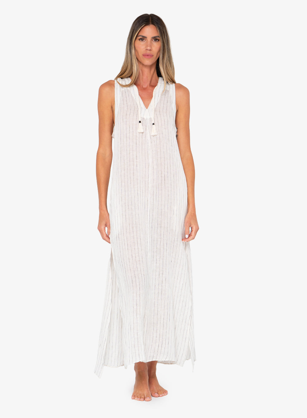 Auden Dress (Black Stripe)