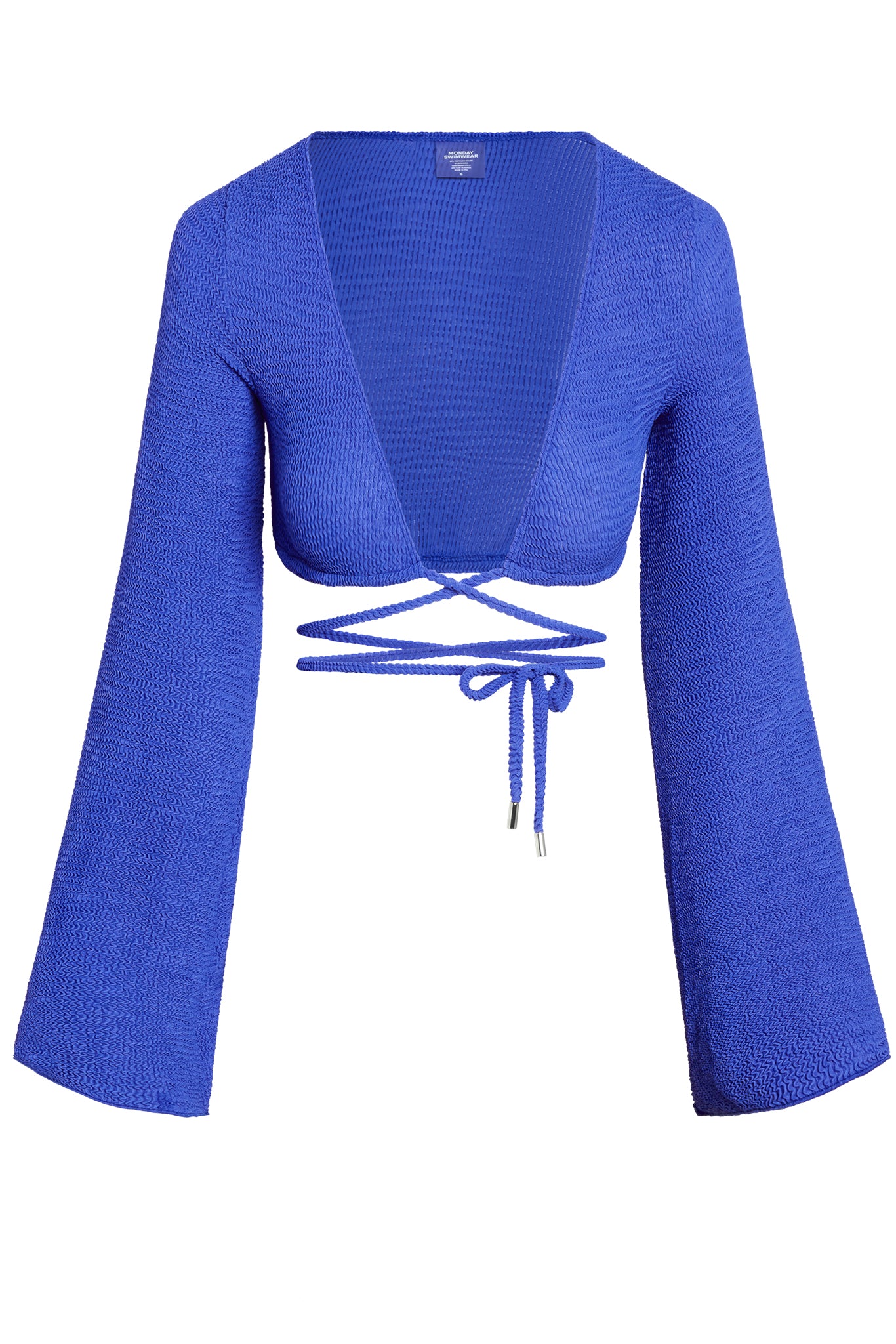AZORES TOP - COBALT CRINKLE | Monday Swim