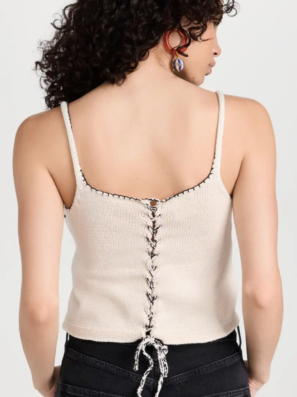 Aida Knitted Top | Ivory