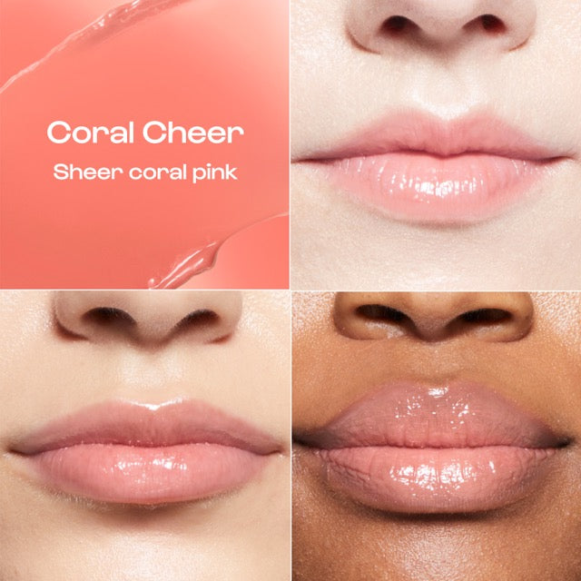 Lip Goals Glossy Balm - Coral Cheer