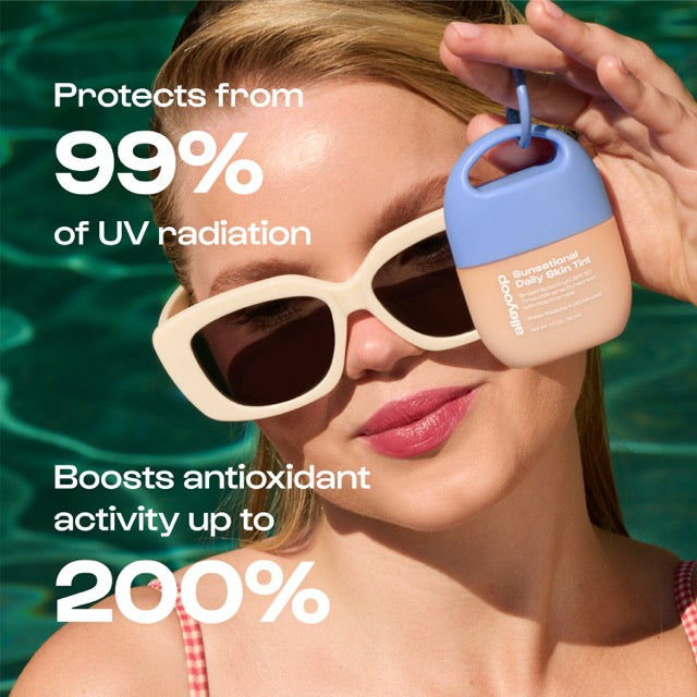 Sunsational Daily Skin Tint Broad Spectrum SPF 50 Tinted Mineral Sunscreen with Niacinamide - Sunrise