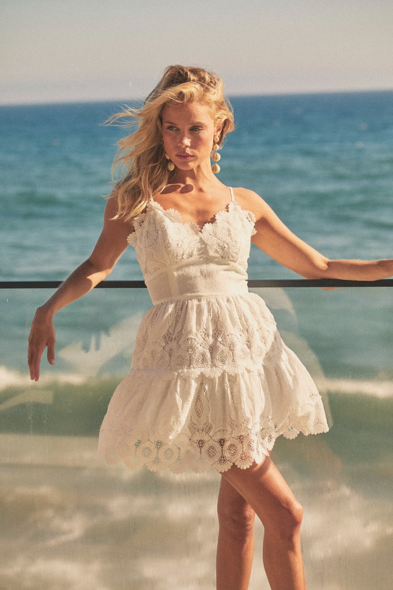 Atrani Dress | White