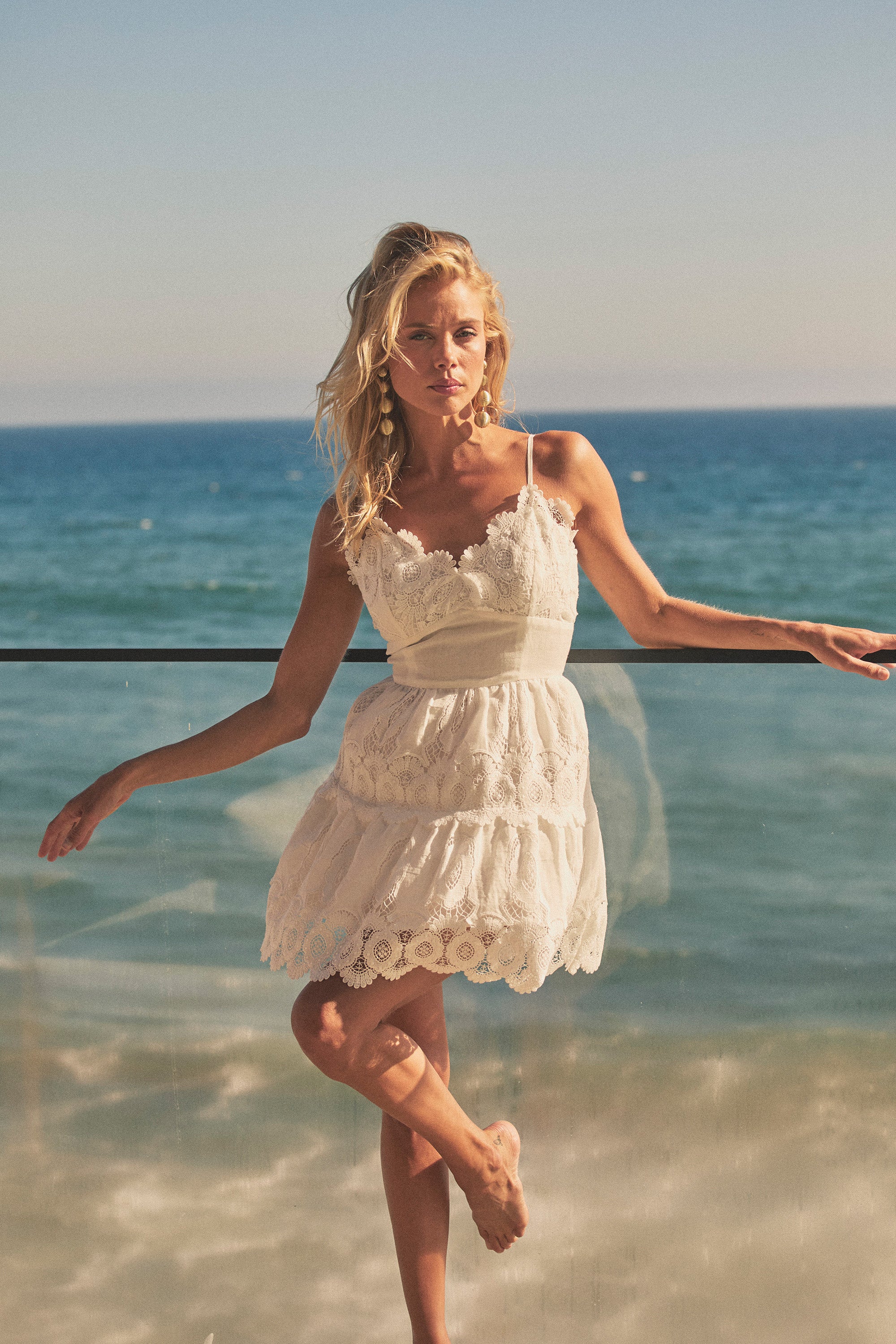 Atrani Dress | White