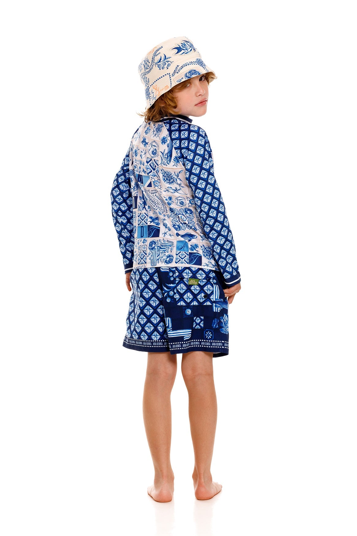 Noah Kids' Rashguard | Azure