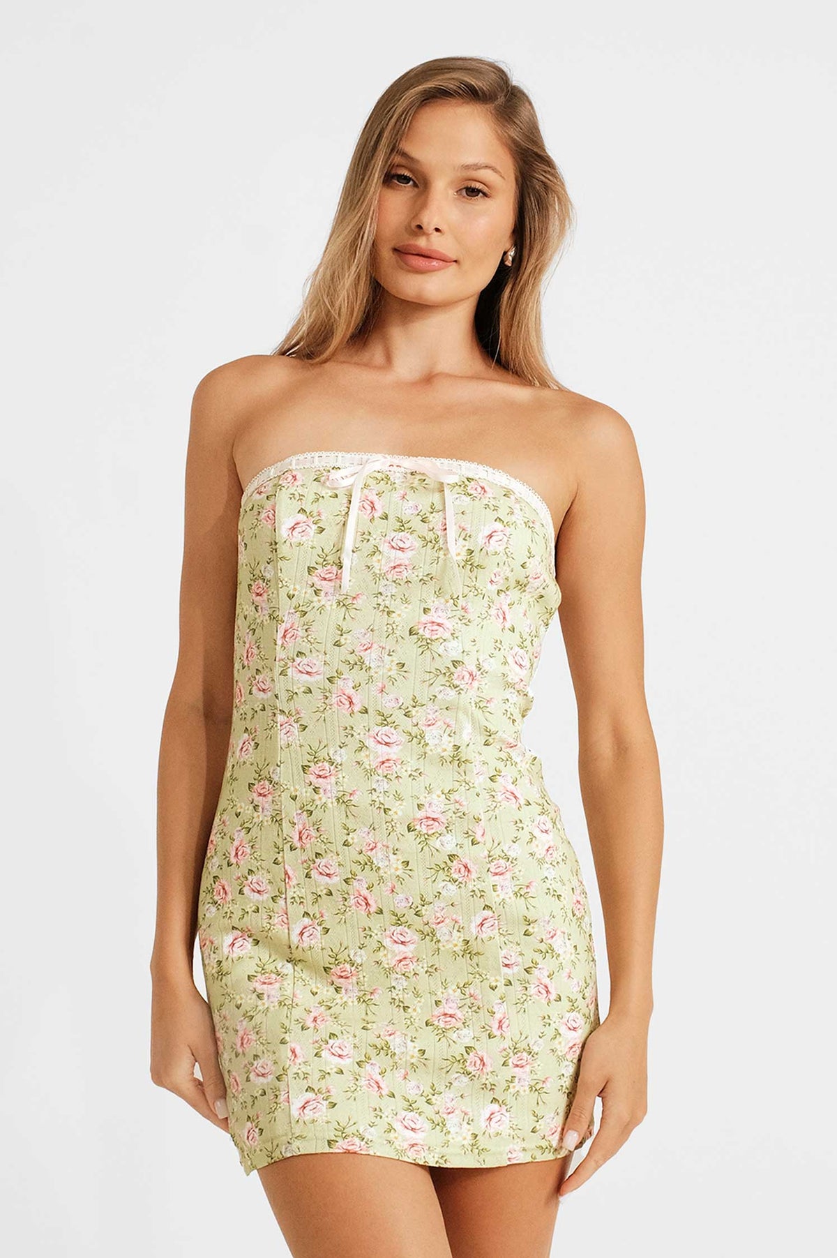 Tiffany Mini Tube Dress / Nantucket Pointelle FINAL SALE