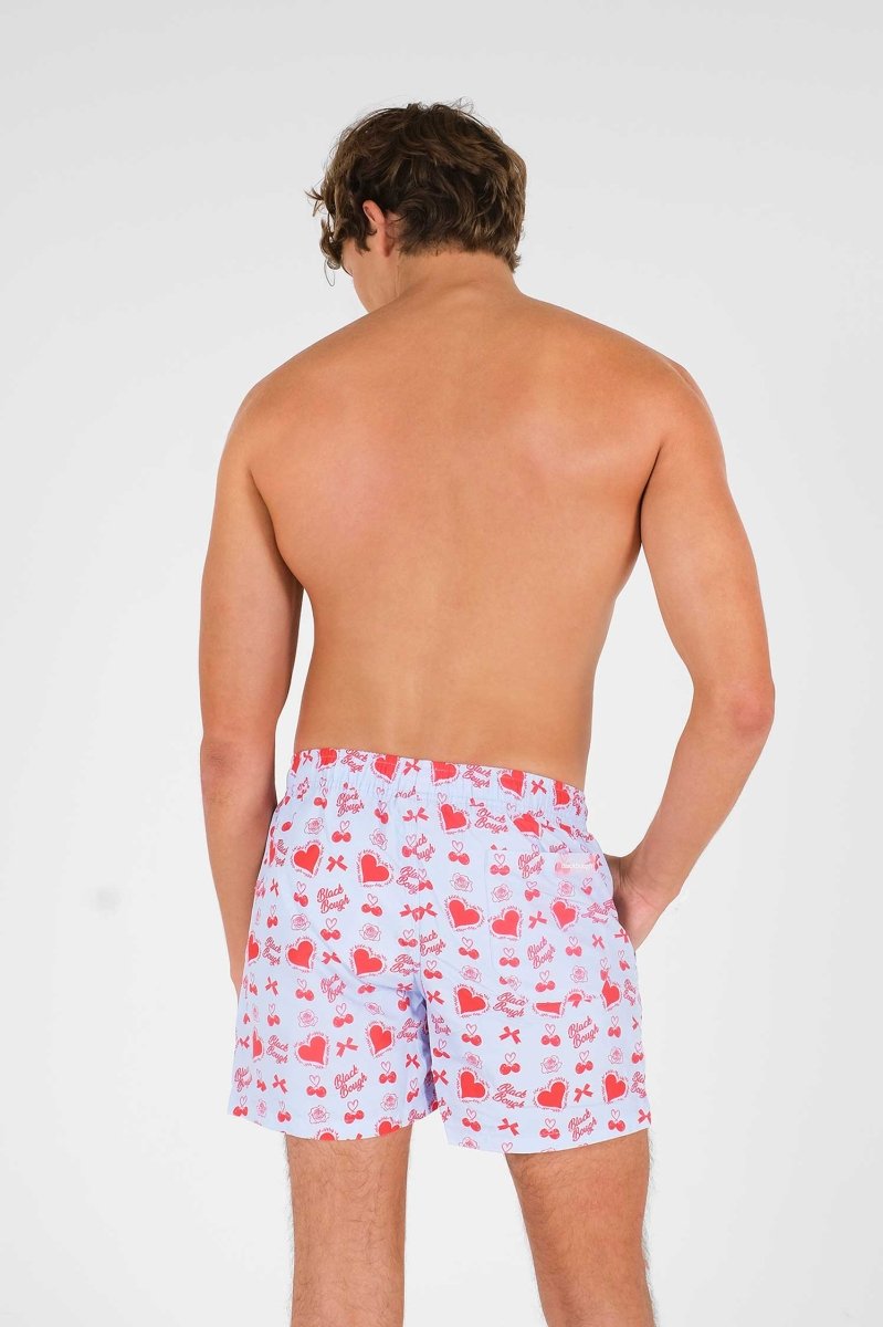 Men's Board Shorts / Candy Hearts FINAL SALE