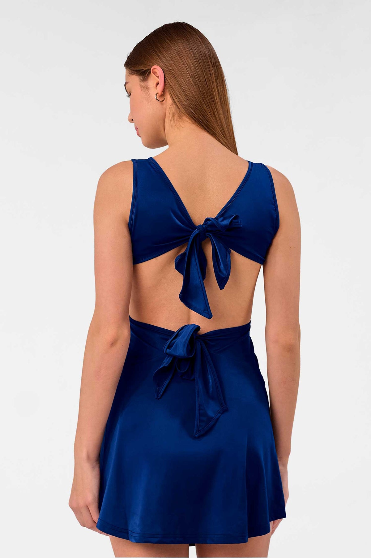 Valerie Wrap Back Dress / Jazzy Blues FINAL SALE