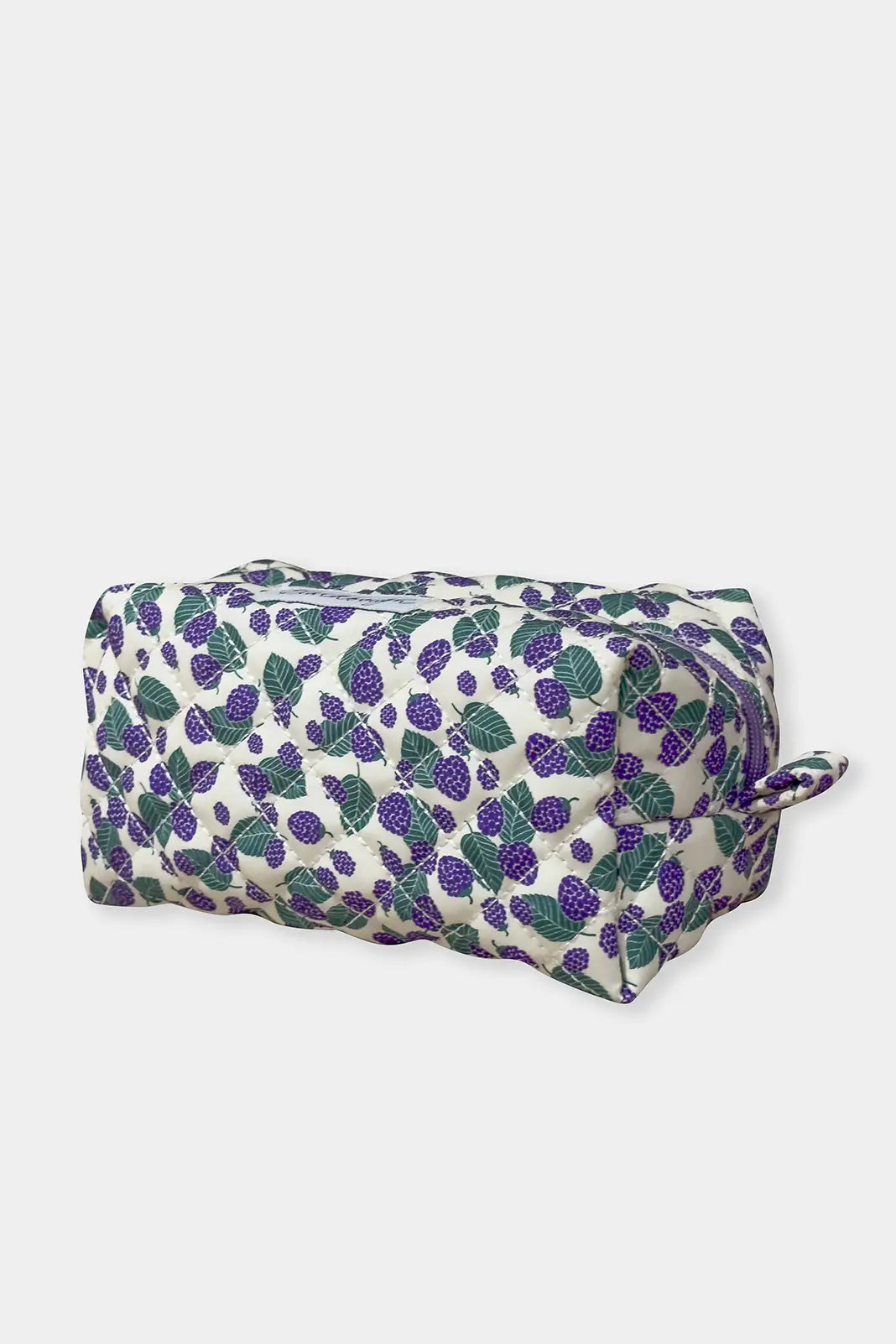 Quilted Pouch / Blackberry Bliss FINAL SALE