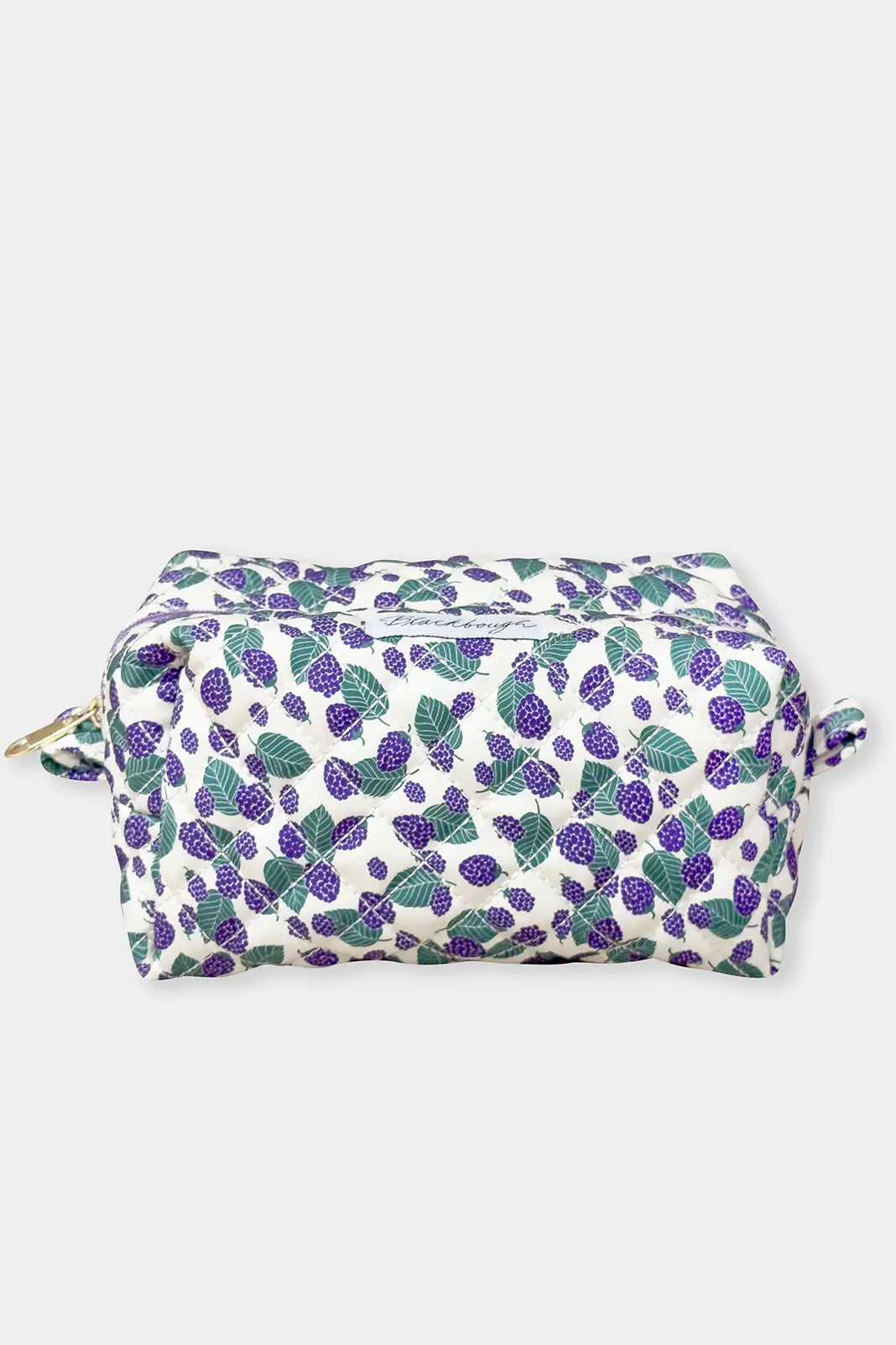 Quilted Pouch / Blackberry Bliss FINAL SALE