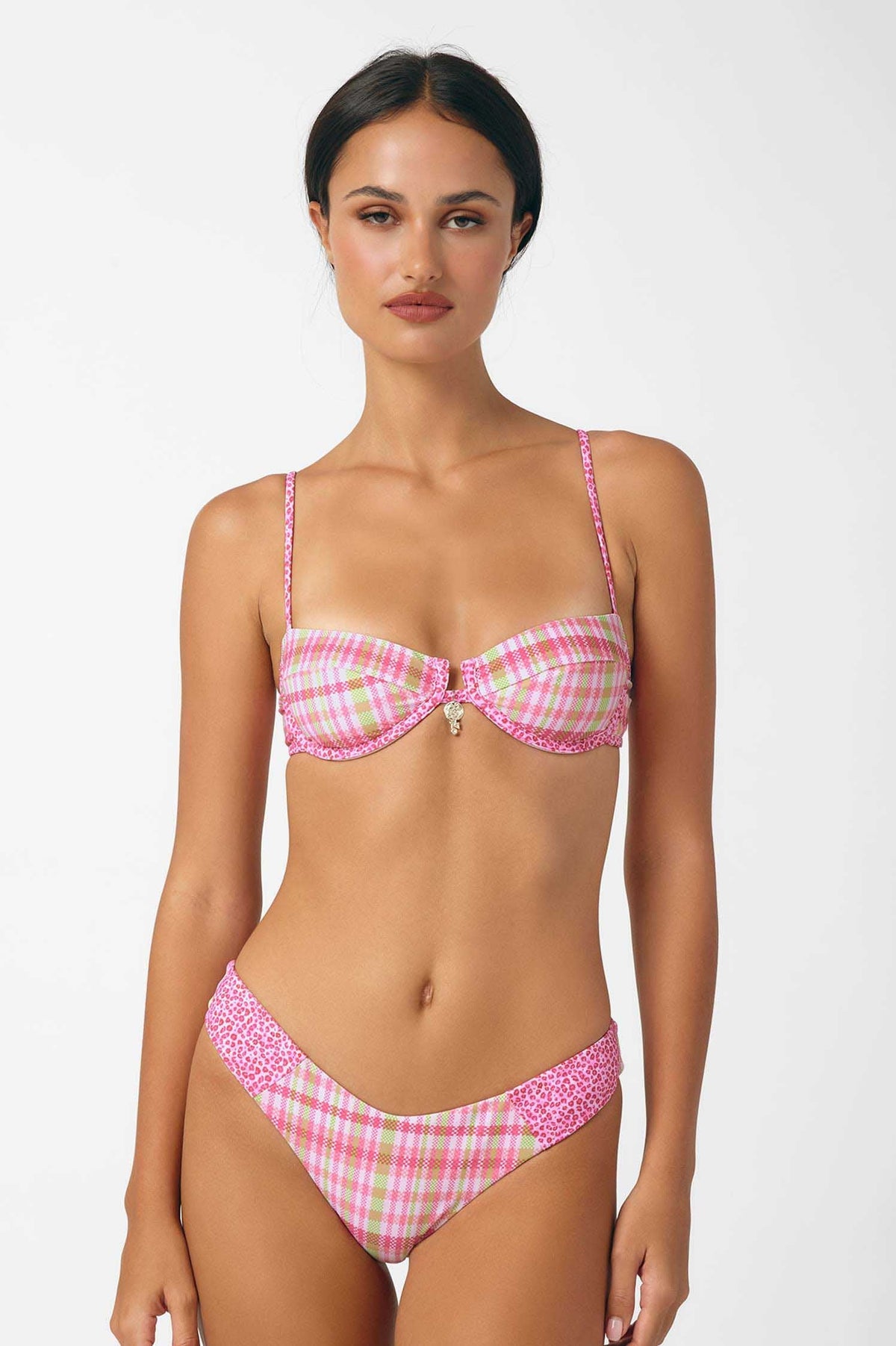 Simone Underwire Top / Kool Kat FINAL SALE