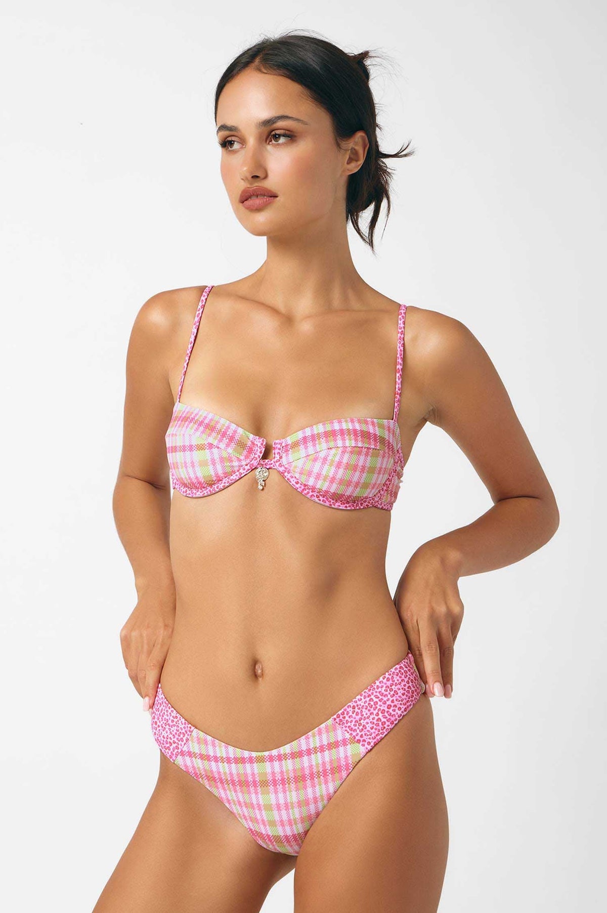 Simone Underwire Top / Kool Kat FINAL SALE
