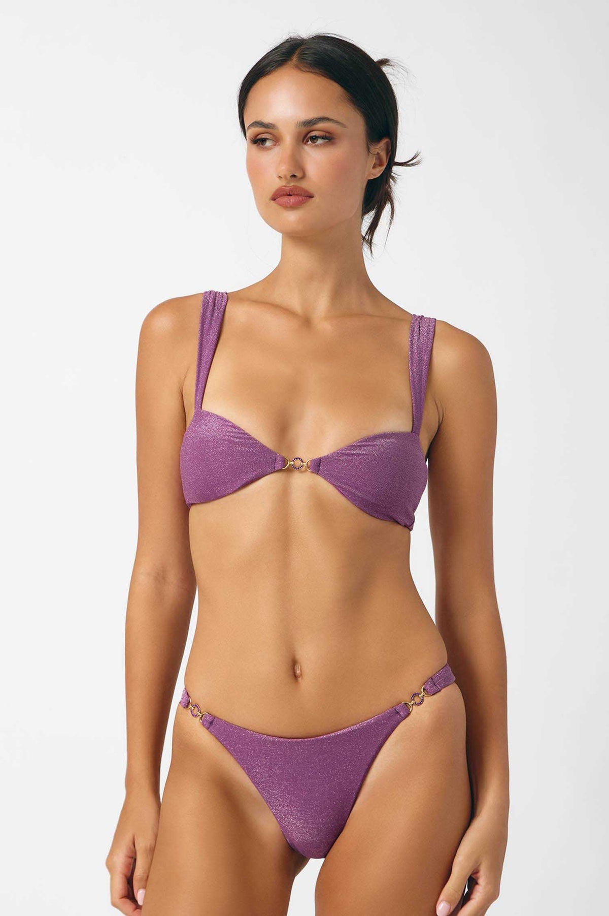 Riri Double Ring Cheeky Bottoms / Pretty Princess FINAL SALE