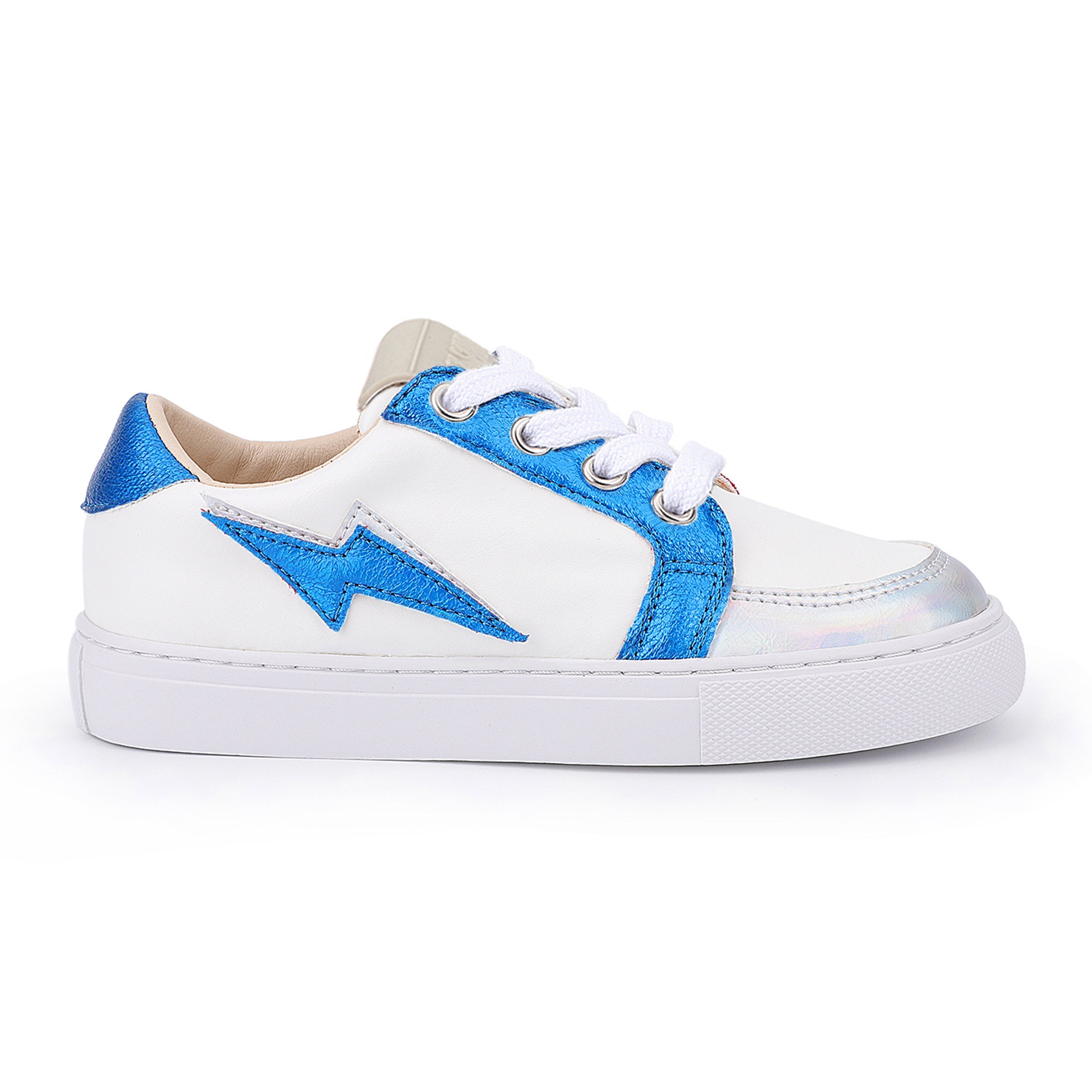Bolt Sneaker in Electric Blue - Kids - Yosi Samra  - Kids' Sneakers