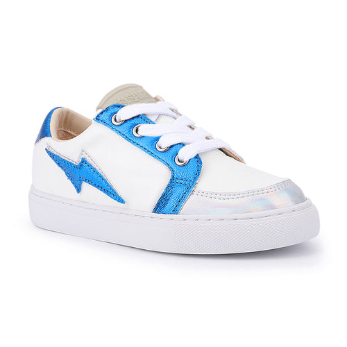 Bolt Sneaker in Electric Blue - Kids - Yosi Samra  - Kids' Sneakers