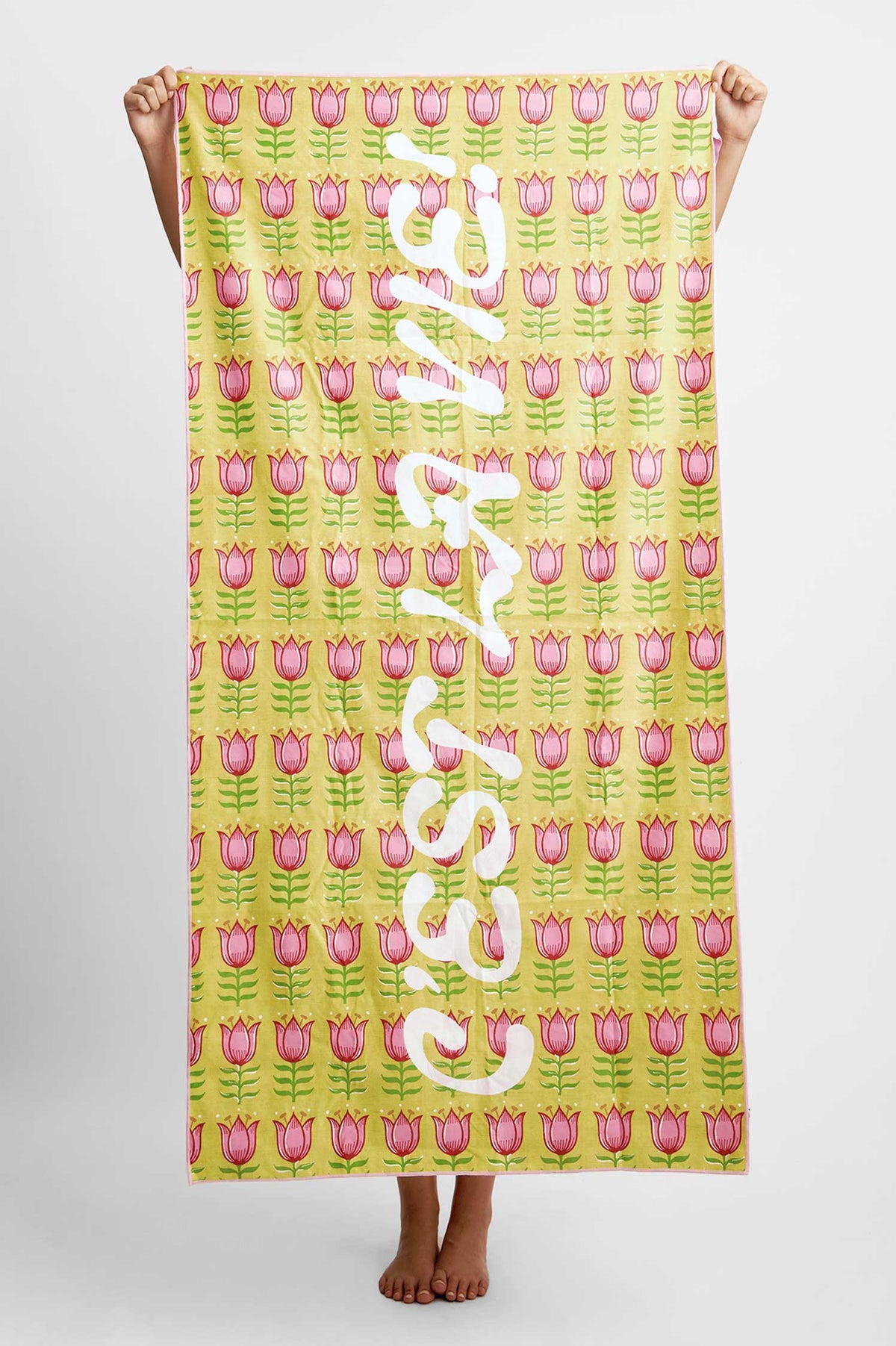 Reversible Packable Beach Towel / Golden Days FINAL SALE
