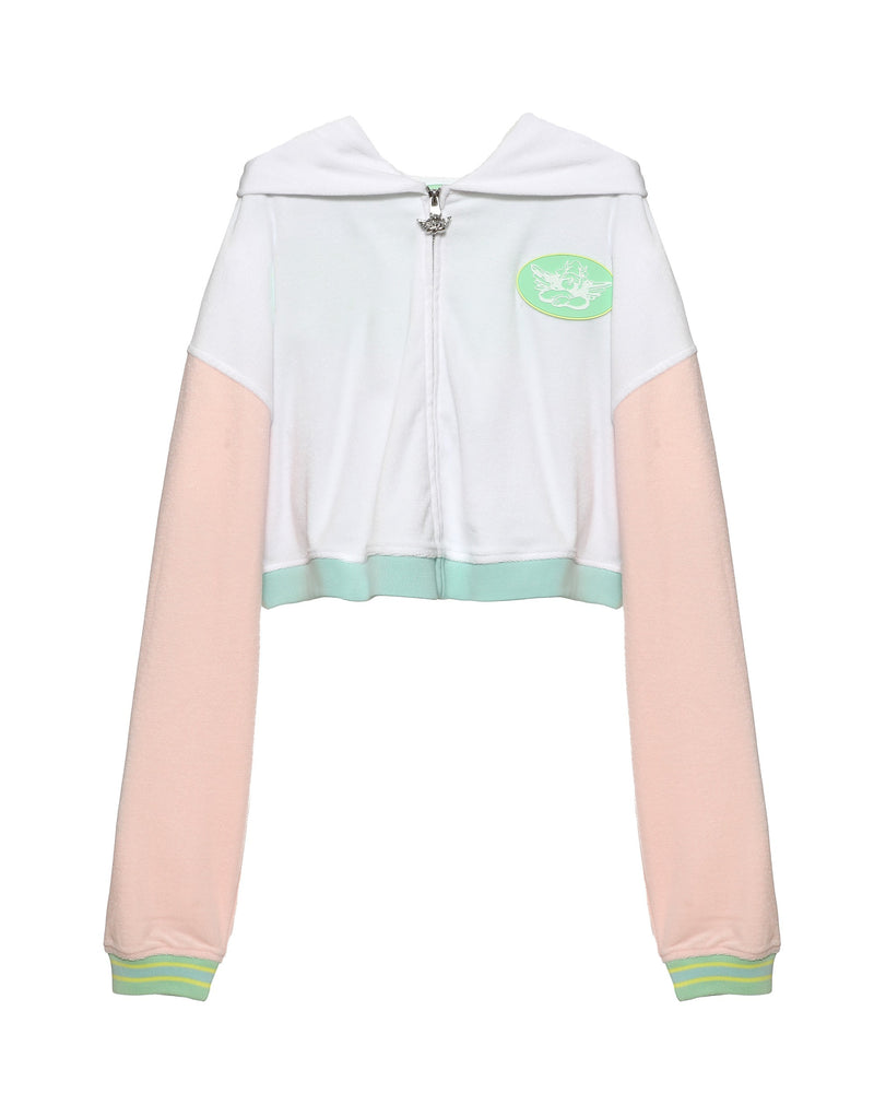 Pastel All Over Me Alex Zip Up