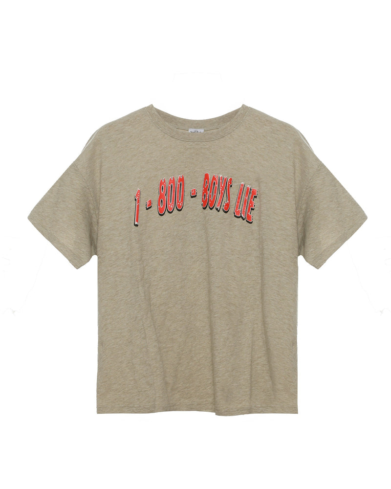 1-800-manhunt Heather Bf Tshirt | Boys Lie