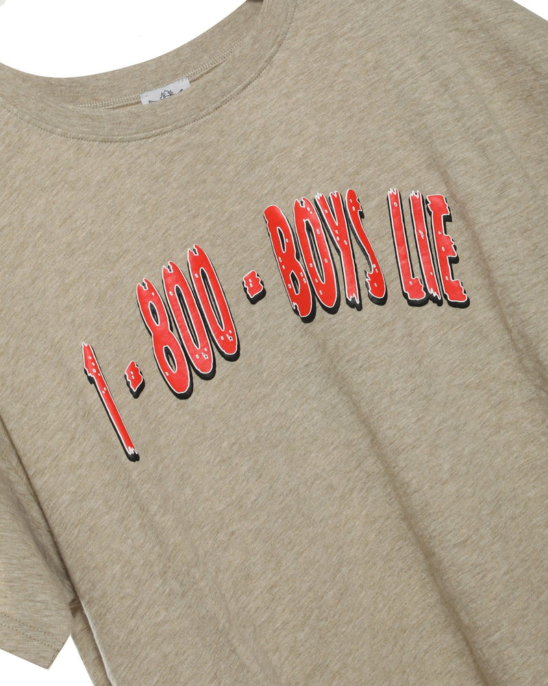 1-800-manhunt Heather Bf Tshirt | Boys Lie