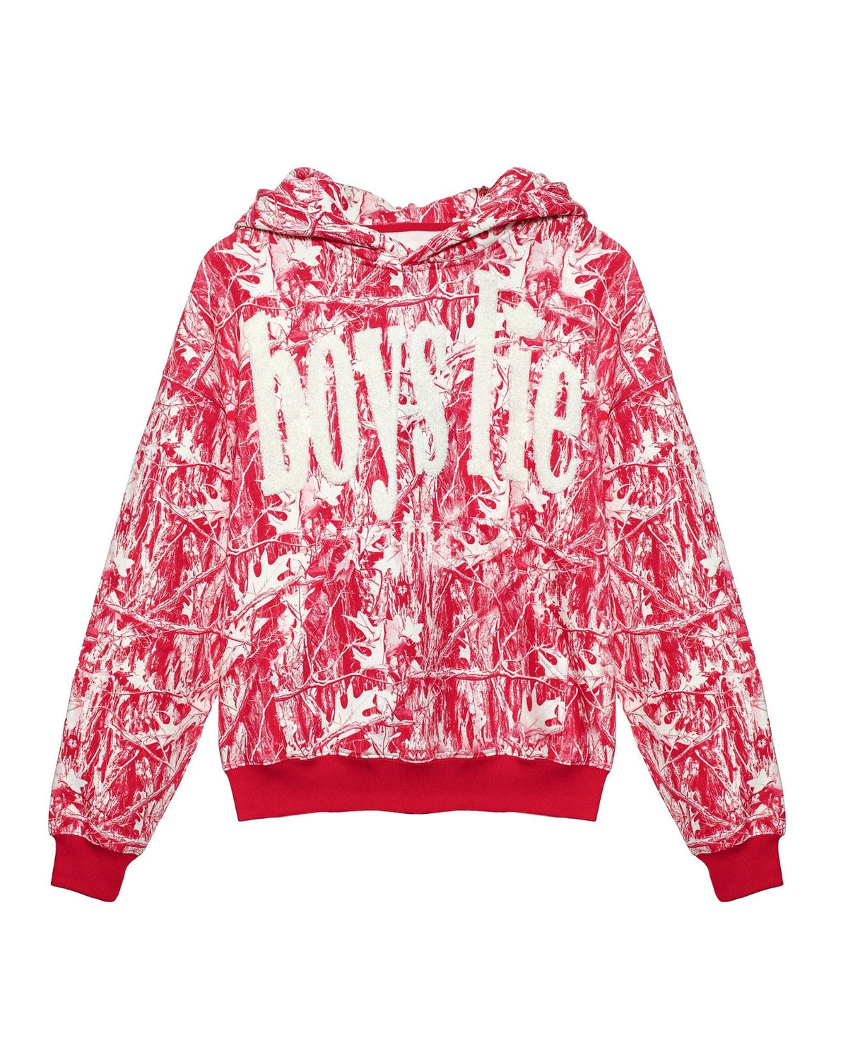 Red Camo Manhunt Racer Hoodie