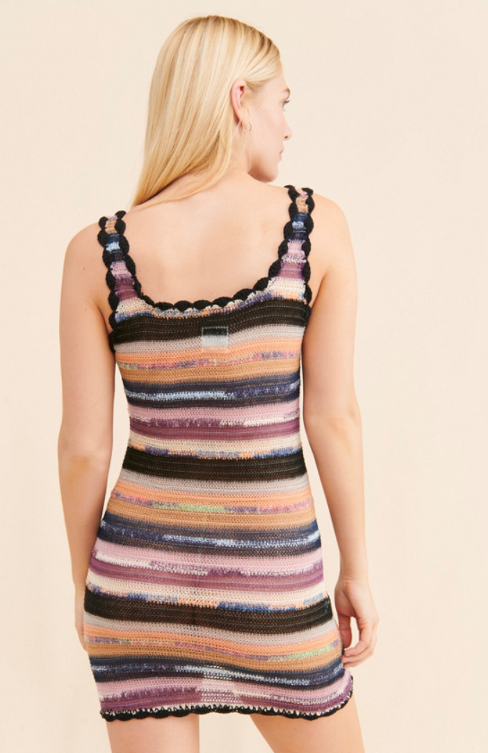 Briseida Dress | Blue / Lavender