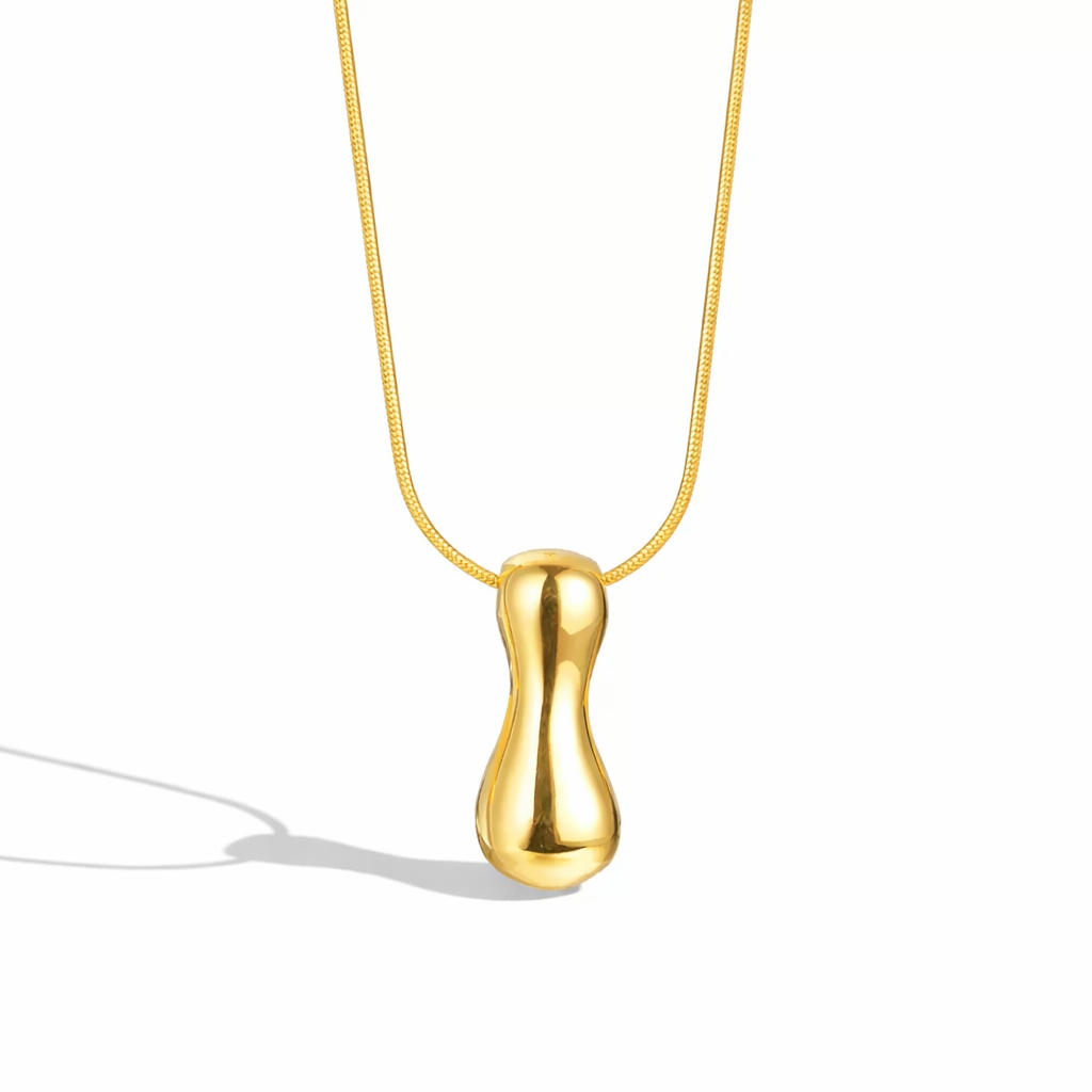Alphabet Necklace V2 (Pendant + Chain)