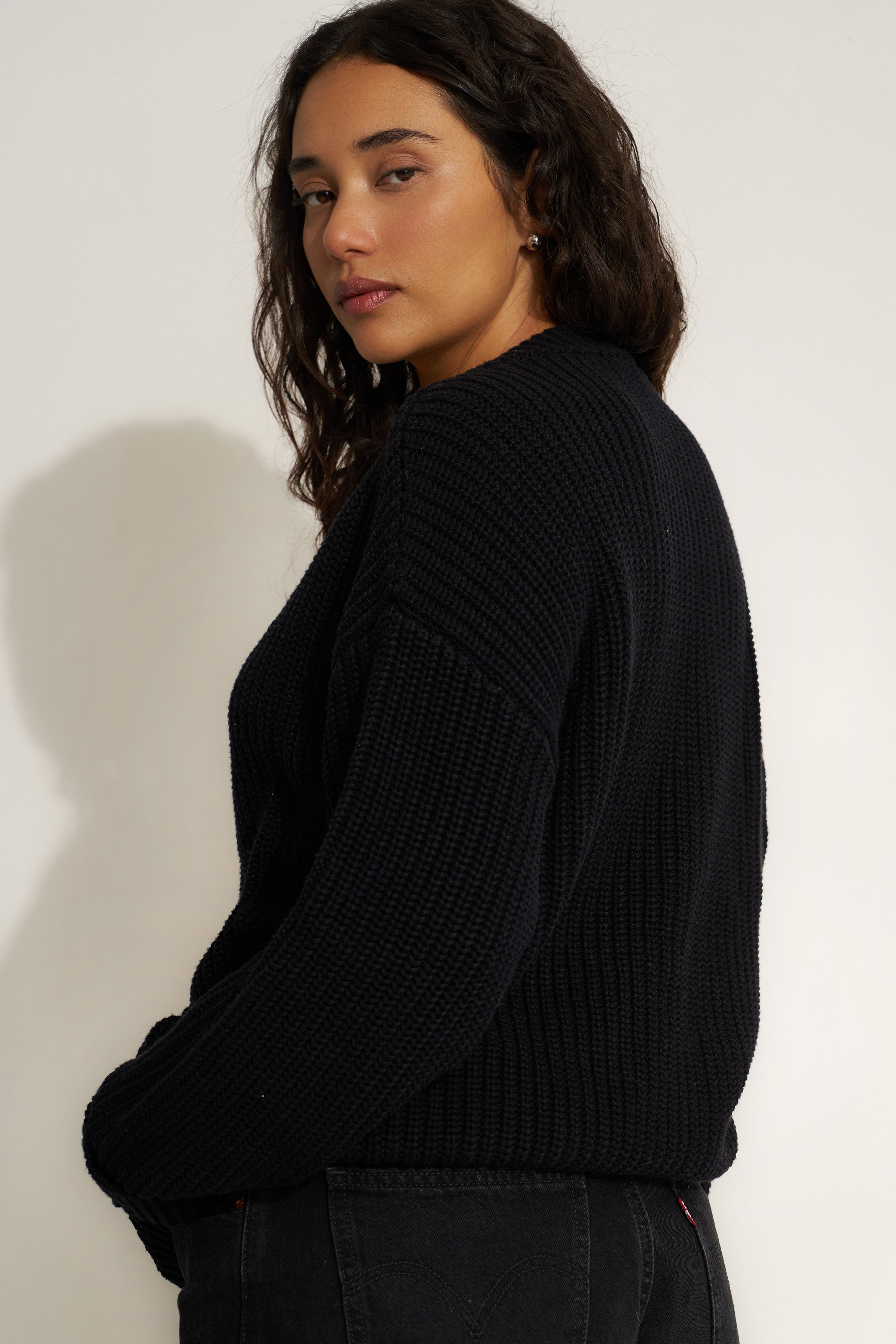 The Cardigan - Black