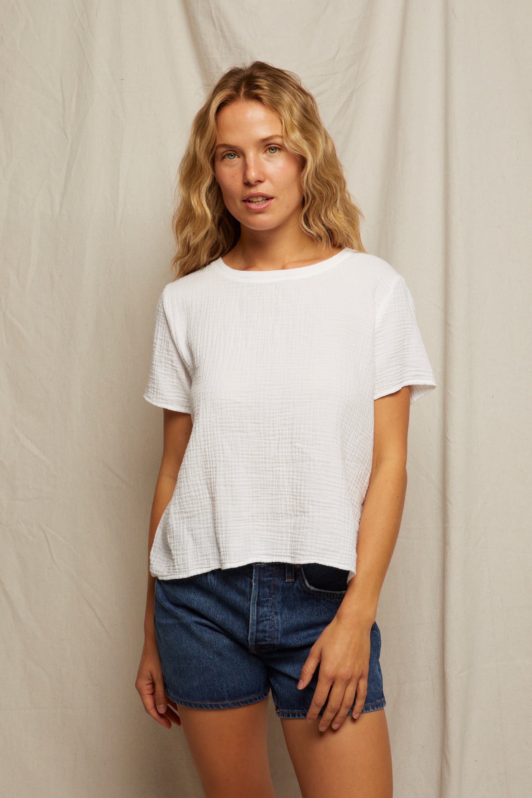Perfect White Tee | Charlotte | White
