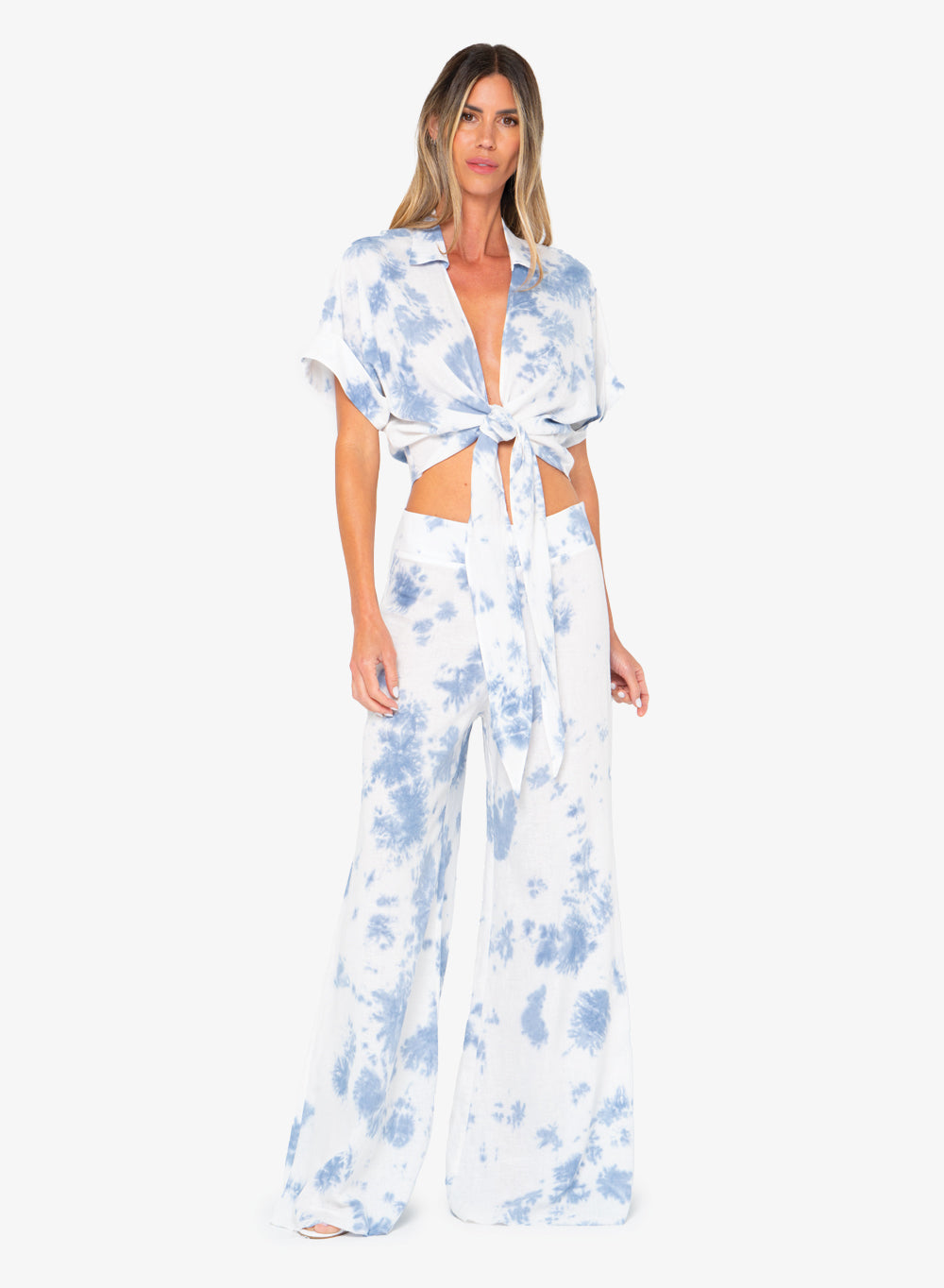 Martina Pant (Blue Tye Dye)