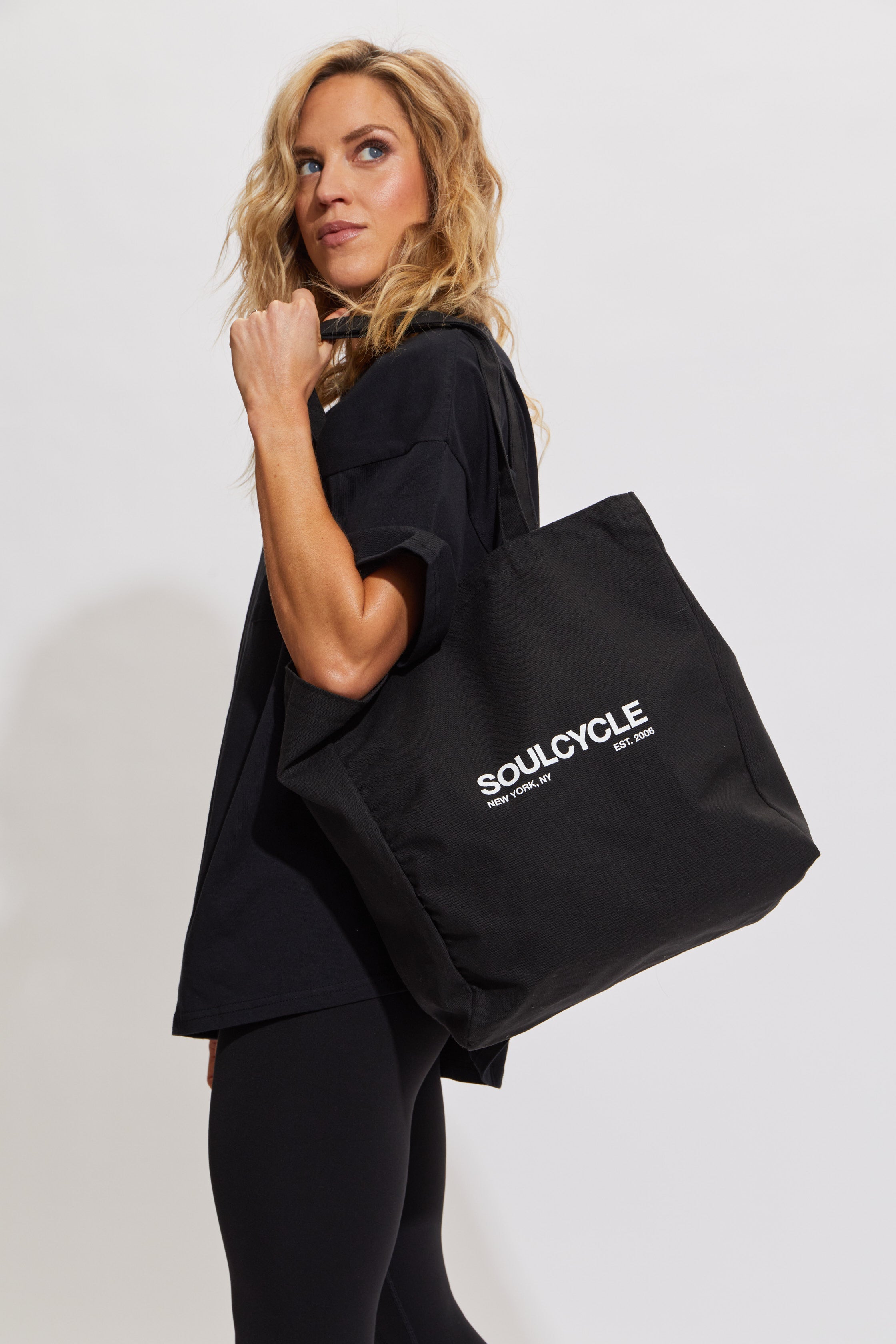Black SoulCycle Tote | Soul by SoulCycle