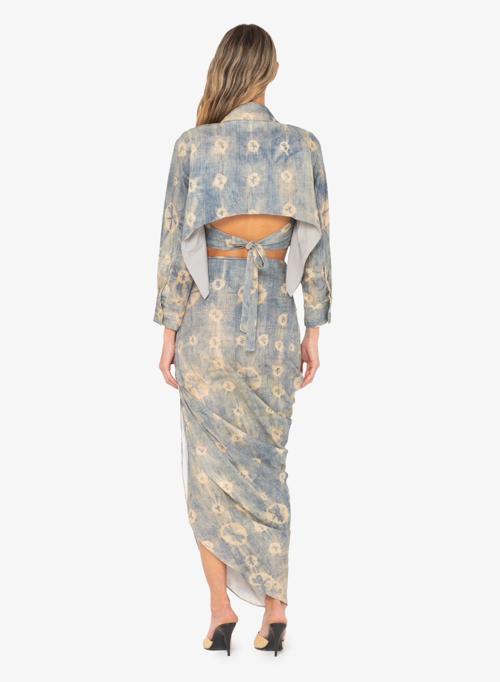 Noor Skirt (Blue SHirbory)