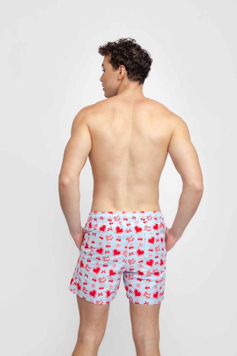 Men's Board Shorts / Candy Hearts FINAL SALE